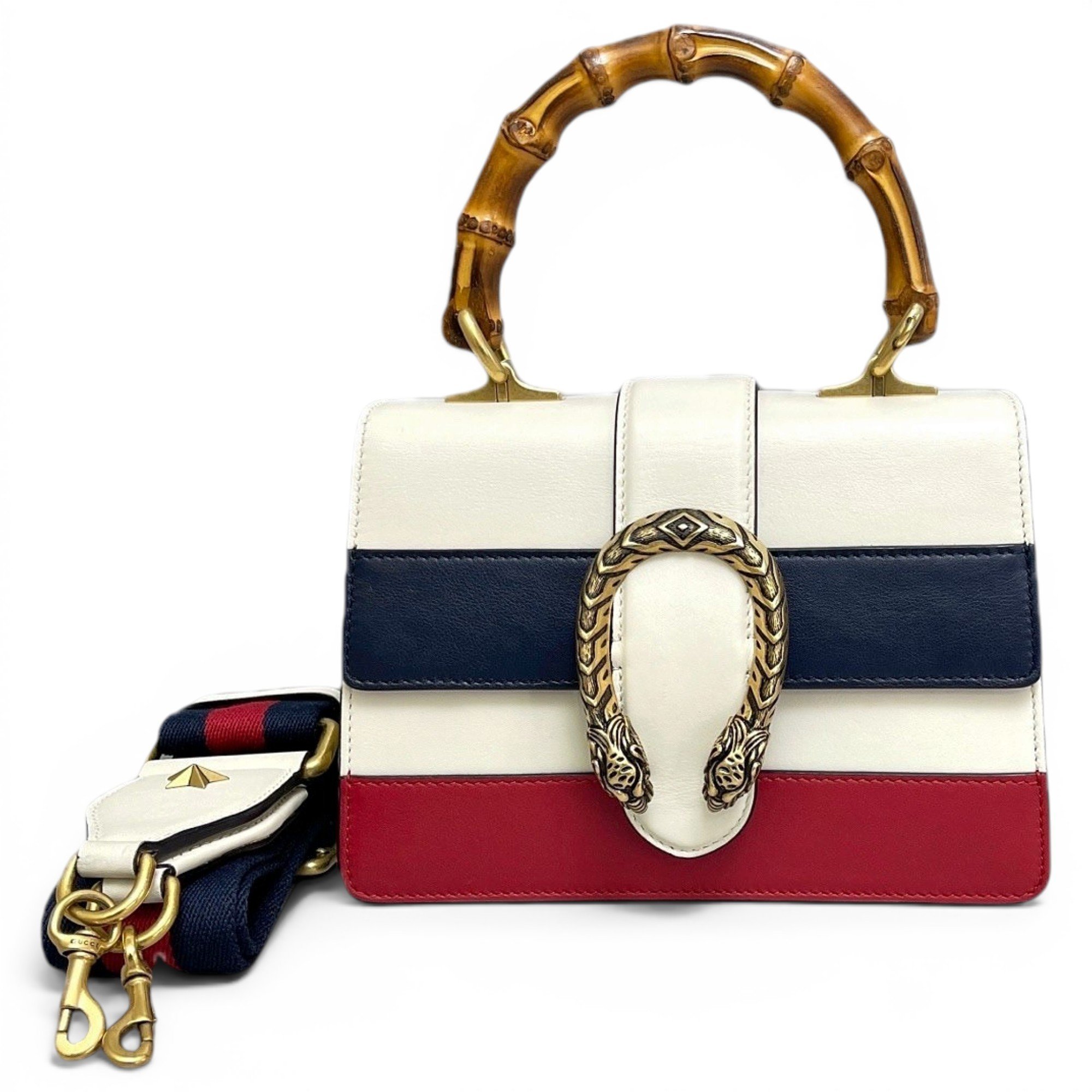 Dionysus Bamboo leather handbag