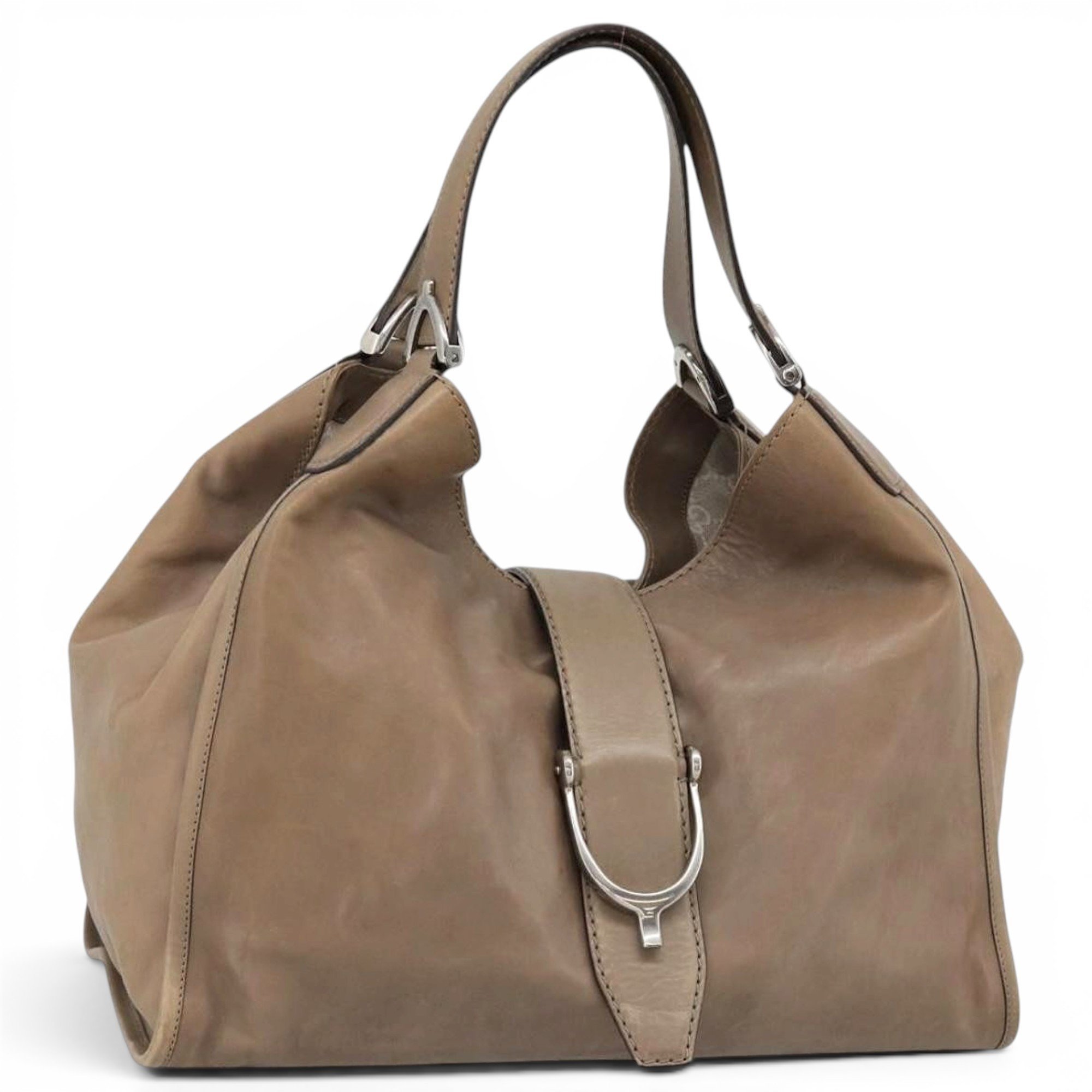 Leather handbag