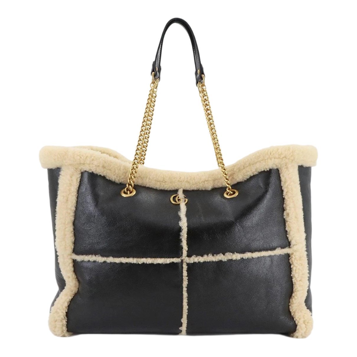 GG Marmont Chain leather tote