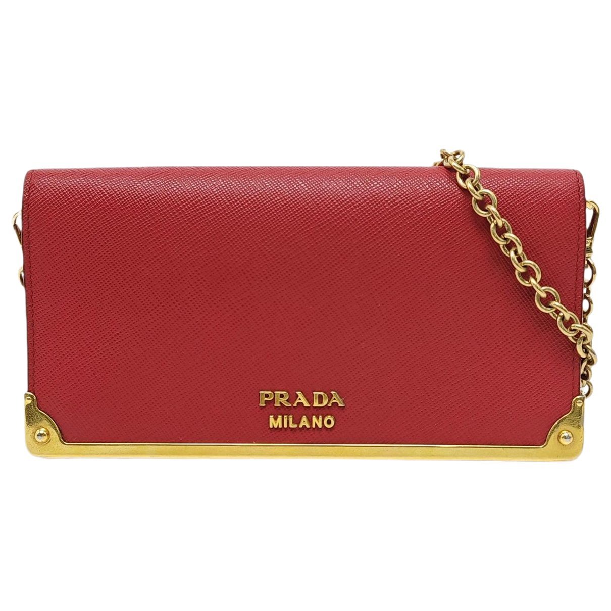 Leather crossbody bag