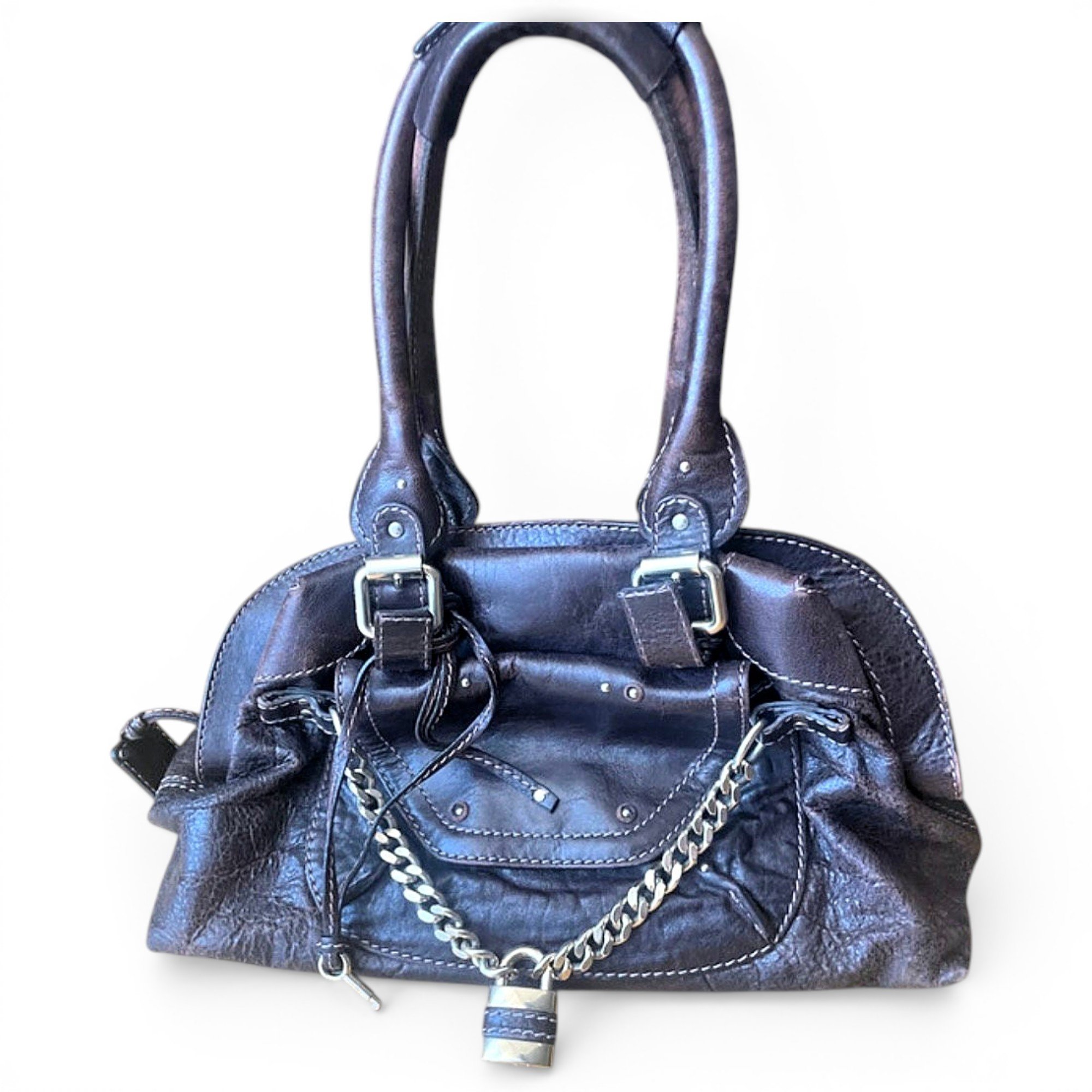 Paddington, Pocket leather handbag