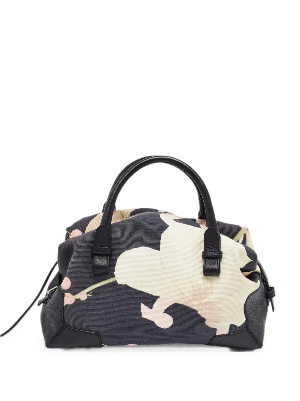 Ferragamo floral-print satchel bag