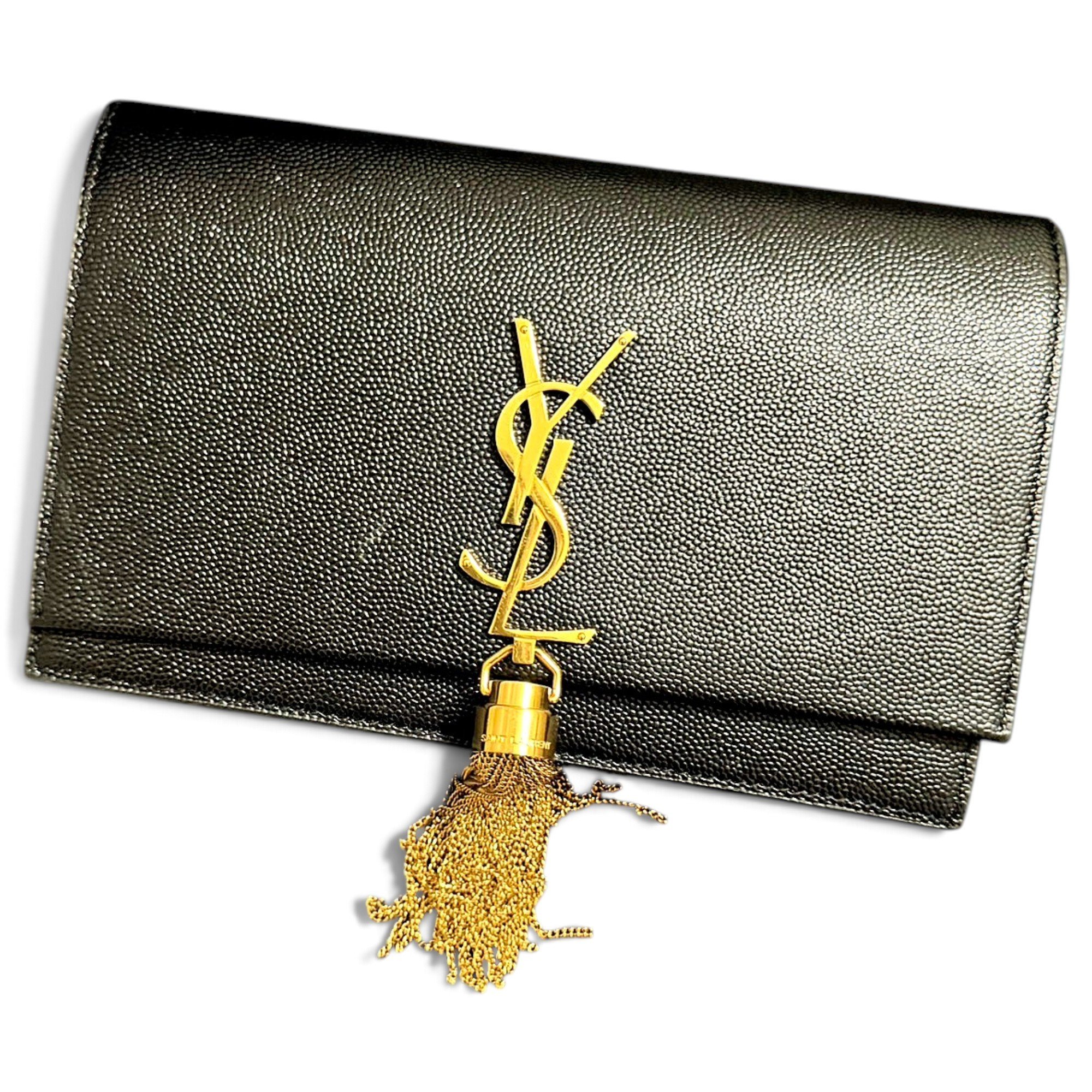 Pompom Kate leather crossbody bag