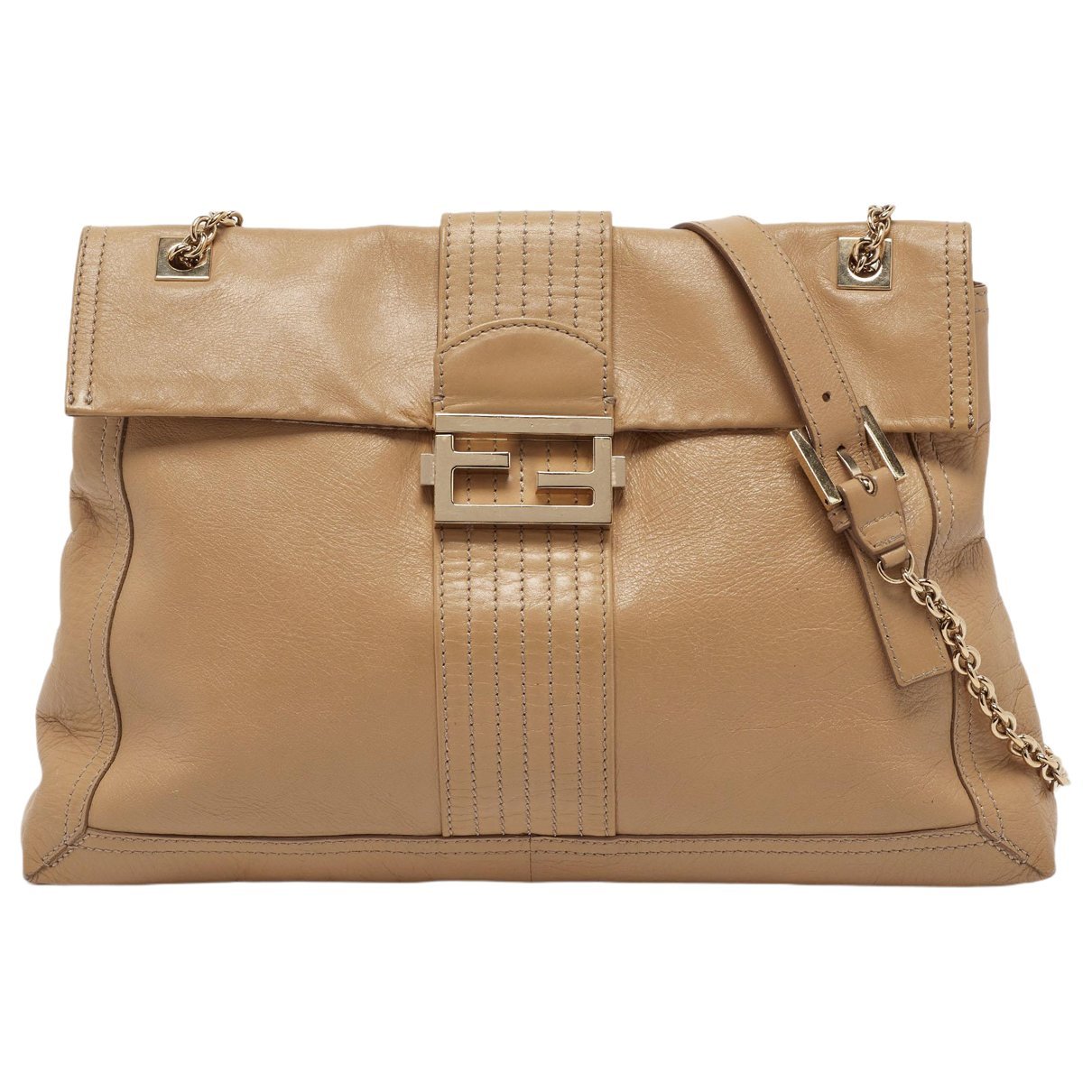 Baguette leather tote
