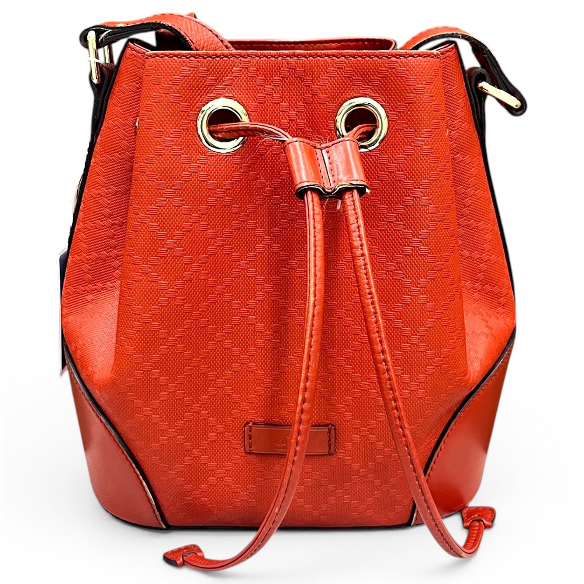 Bamboo leather handbag