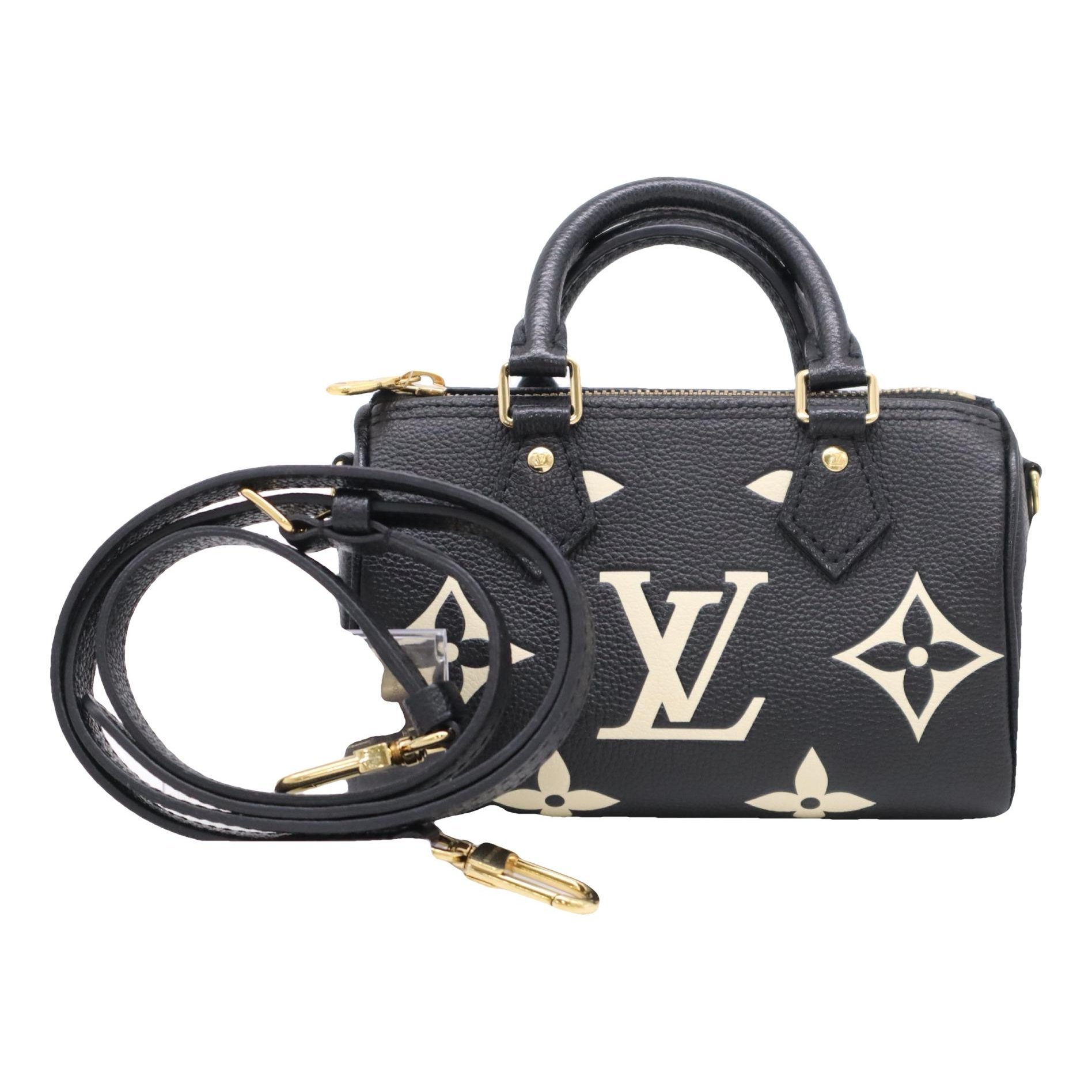 Néo speedy leather handbag