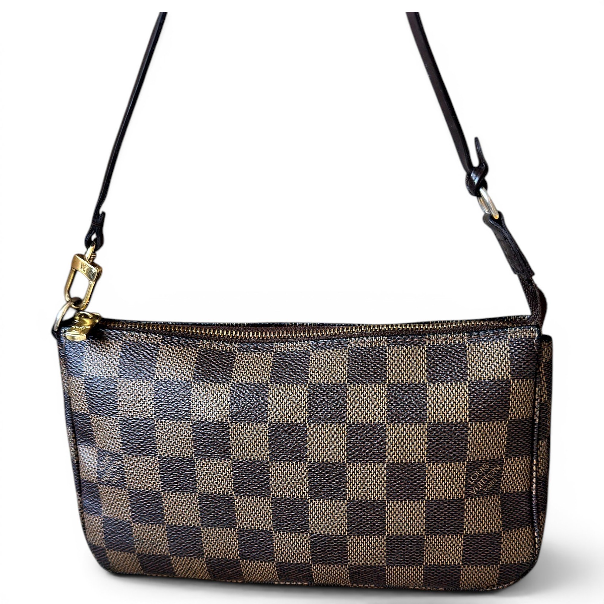 Pochette Accessoire leather handbag