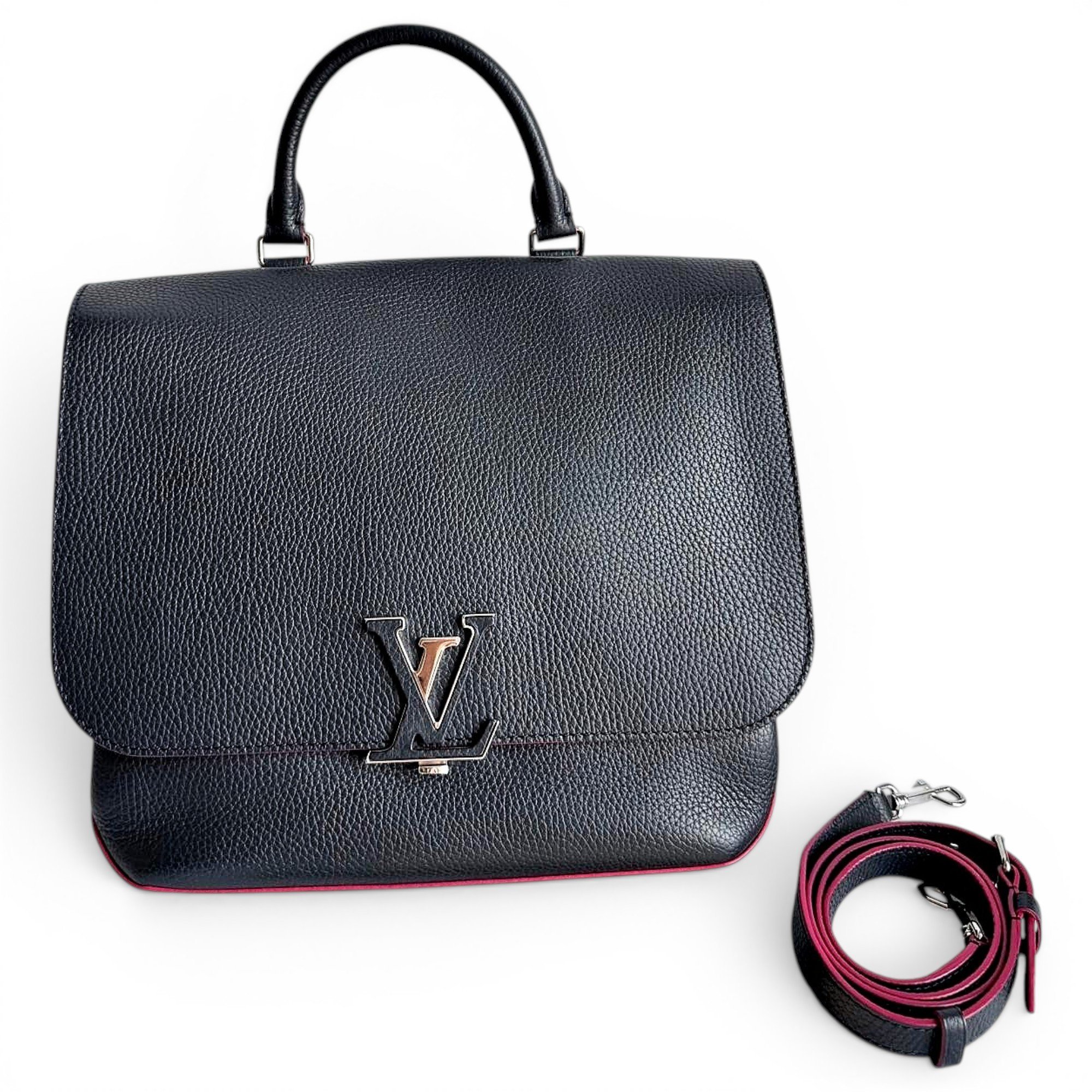Volta leather crossbody bag