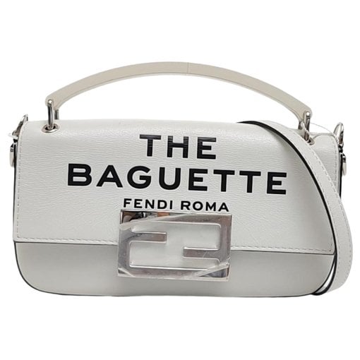 Baguette leather handbag