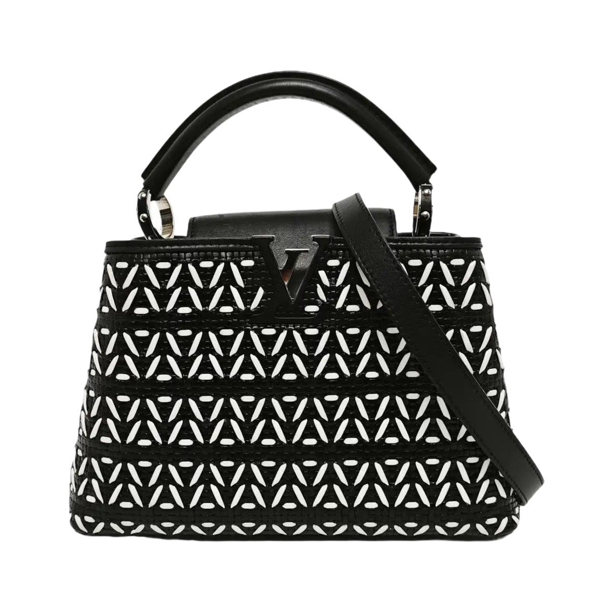 Capucines leather handbag