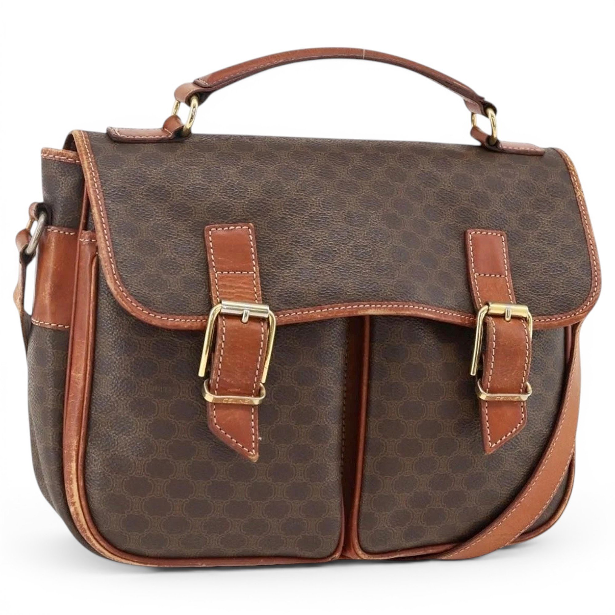 Leather handbag