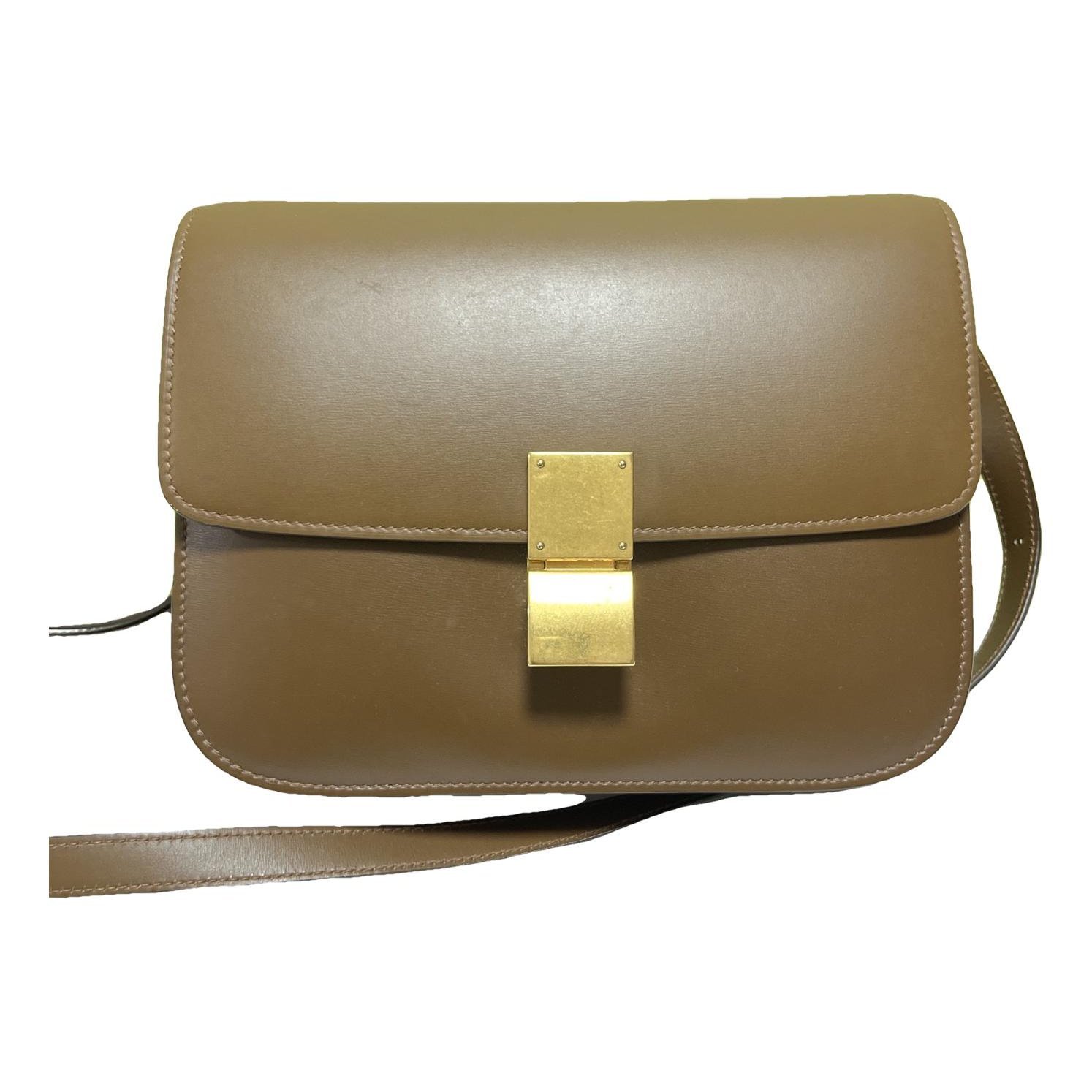 Classic leather handbag