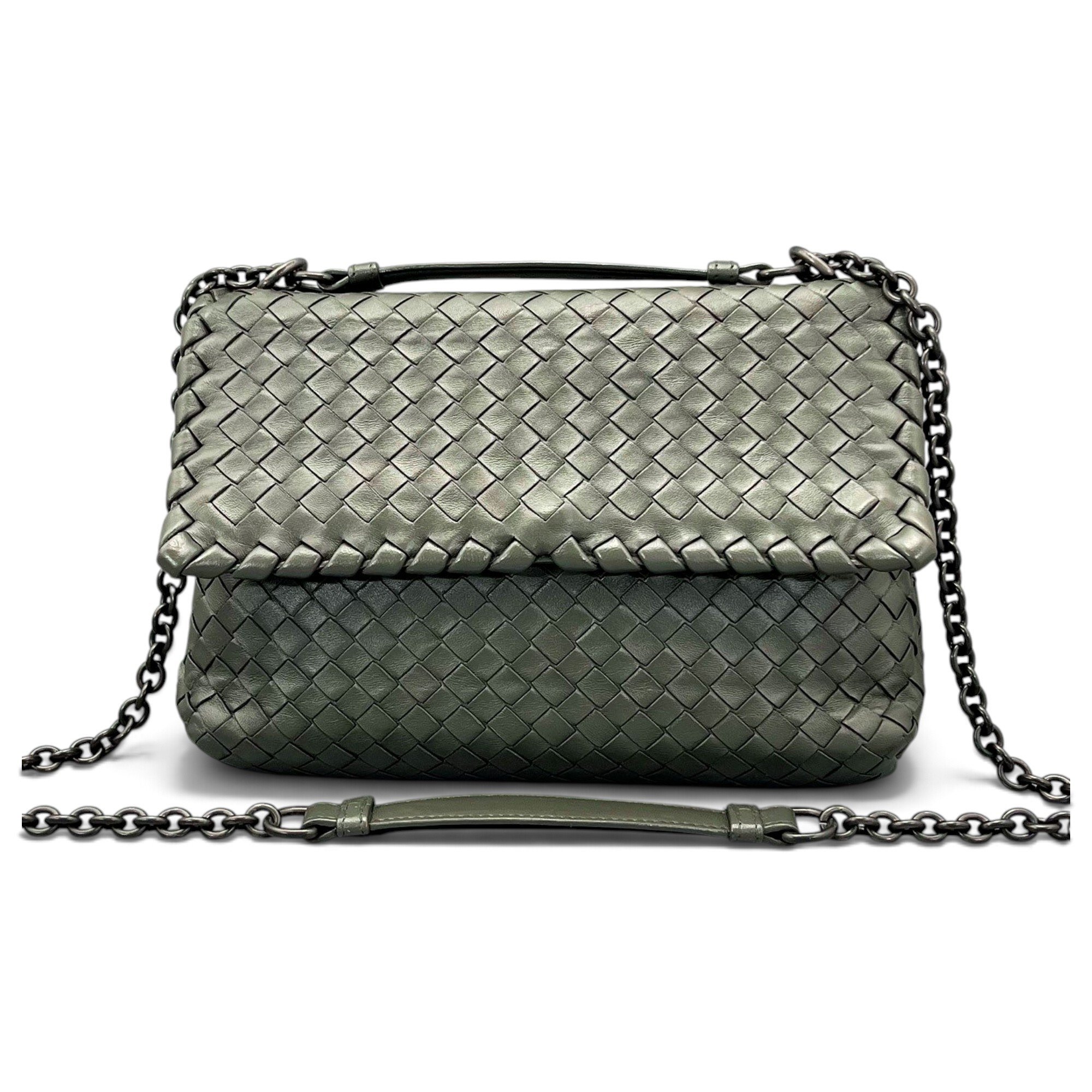 Olimpia leather handbag