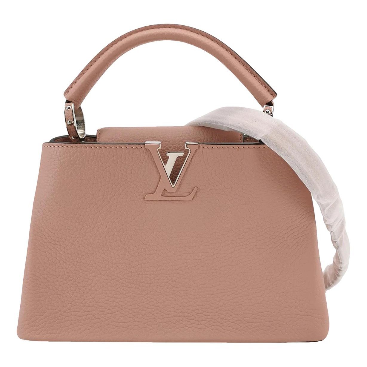 Capucines leather handbag
