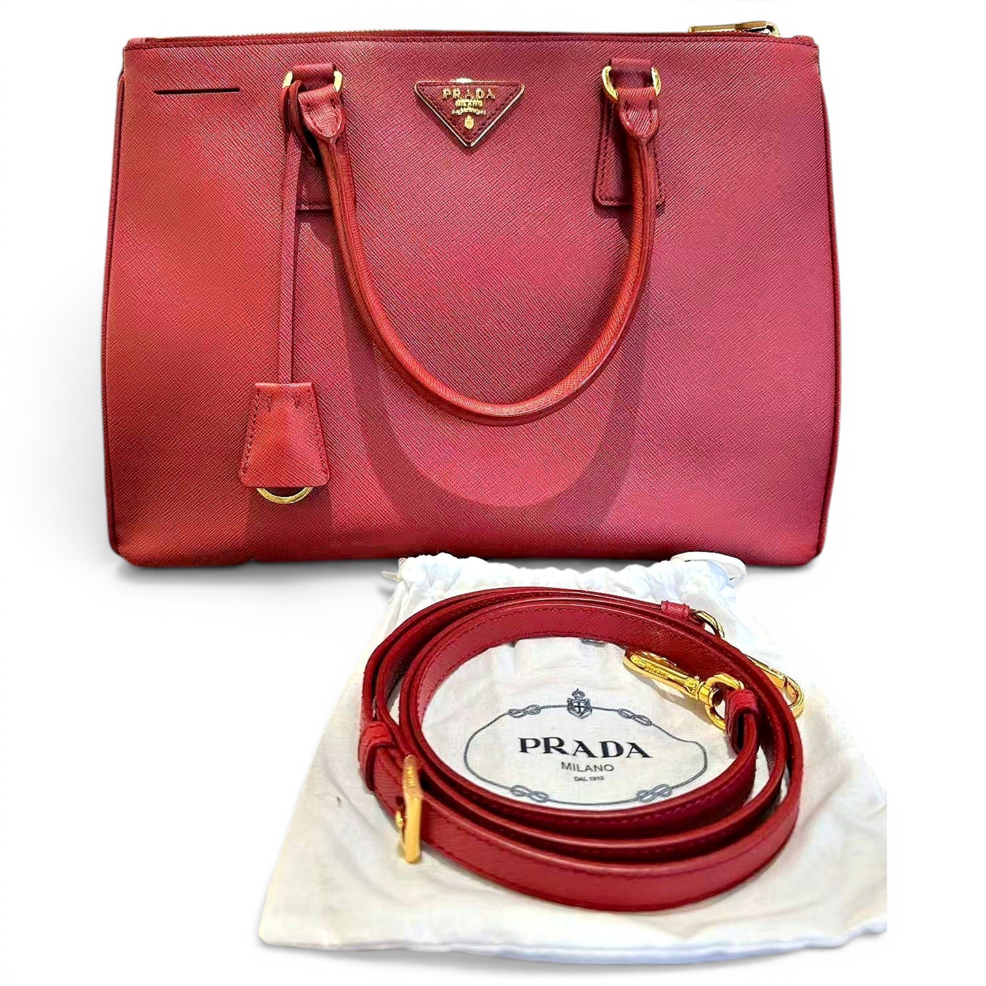 Leather satchel