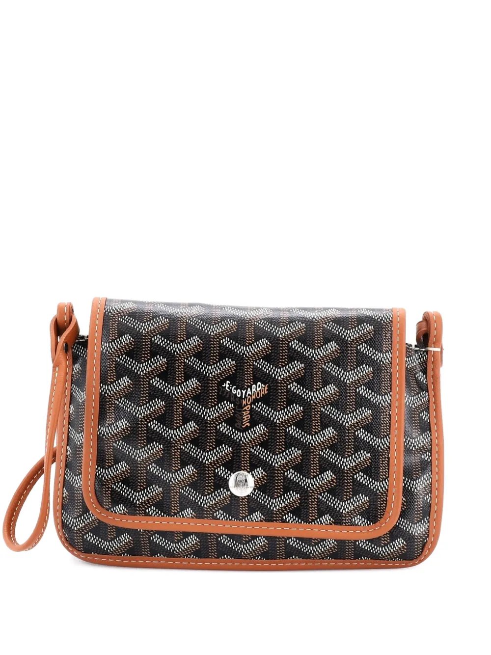 Goyard Plumet Clutch Wallet Coated Canvas crossbody bag