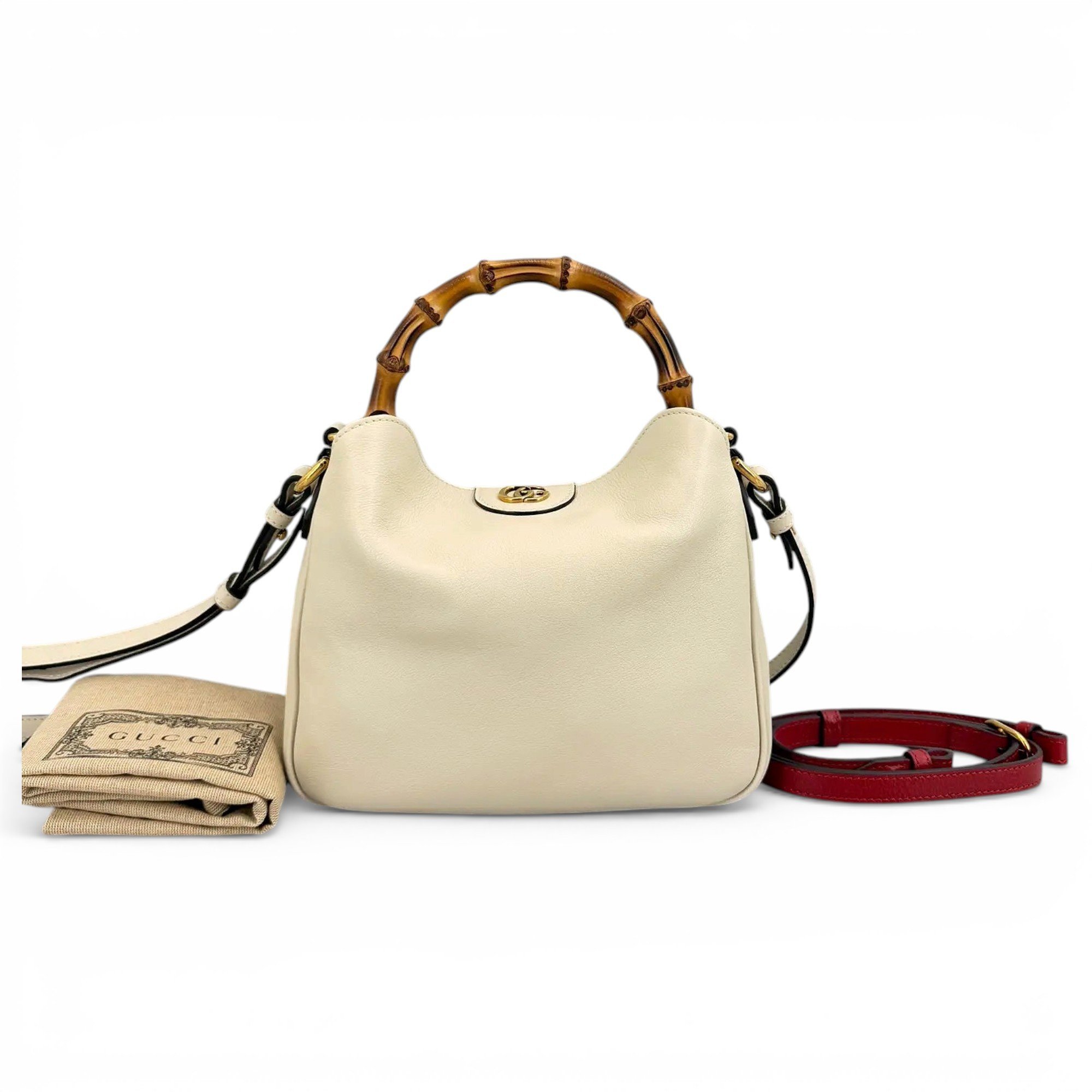 Diana Bamboo leather tote