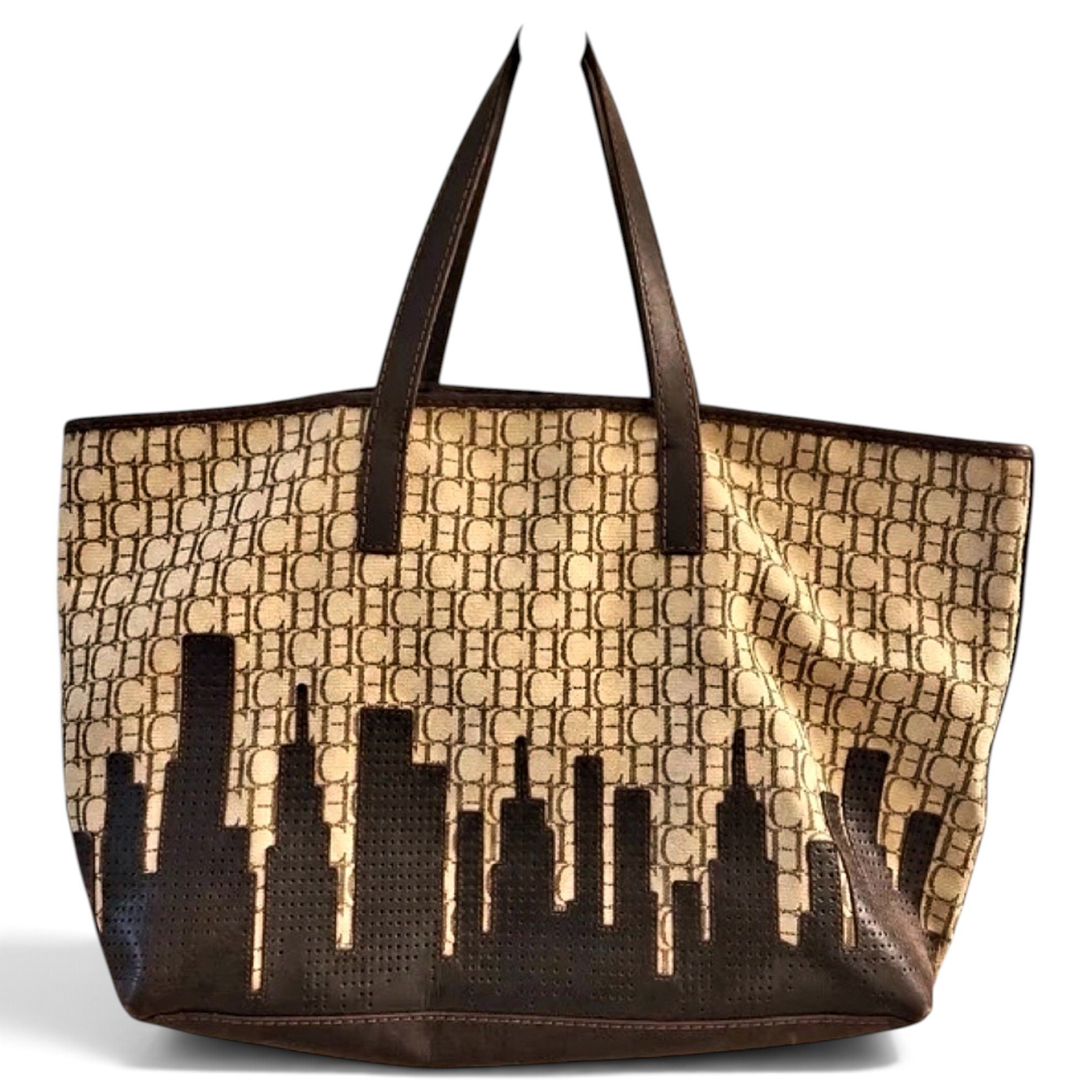 Carolina Herrera Leather tote