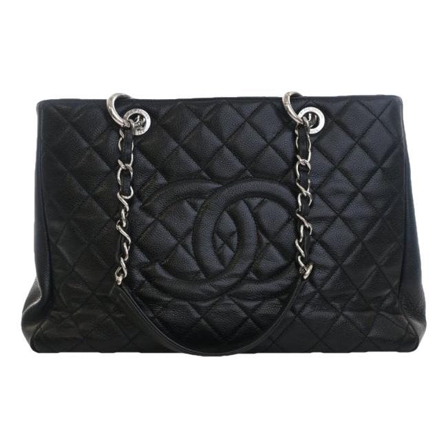 Grand shopping leather tote