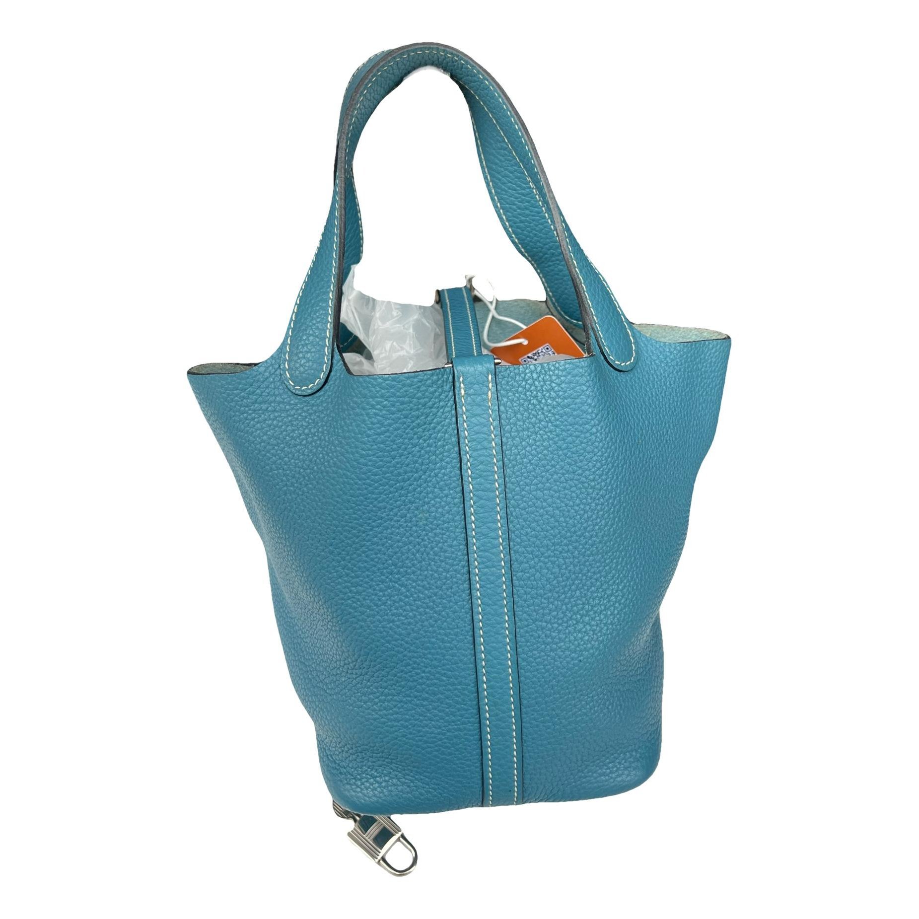 Hermes Picotin 18 Handbag Clemence Leather