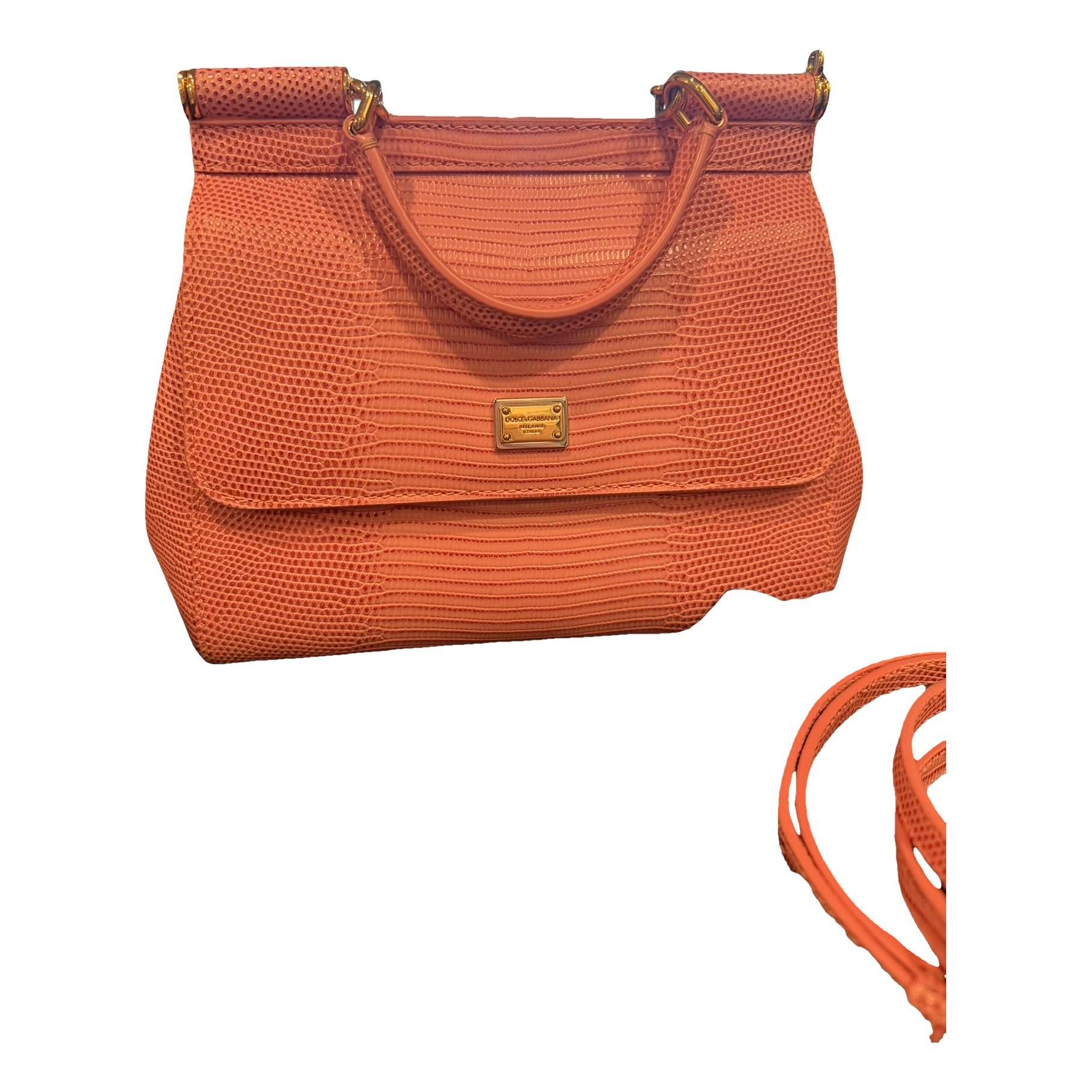Dolce & Gabbana Sicily leather handbag