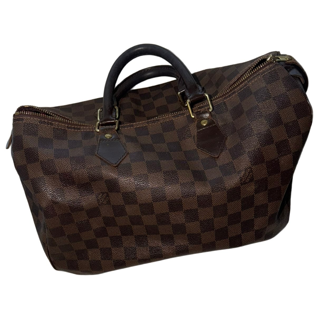 Speedy leather handbag