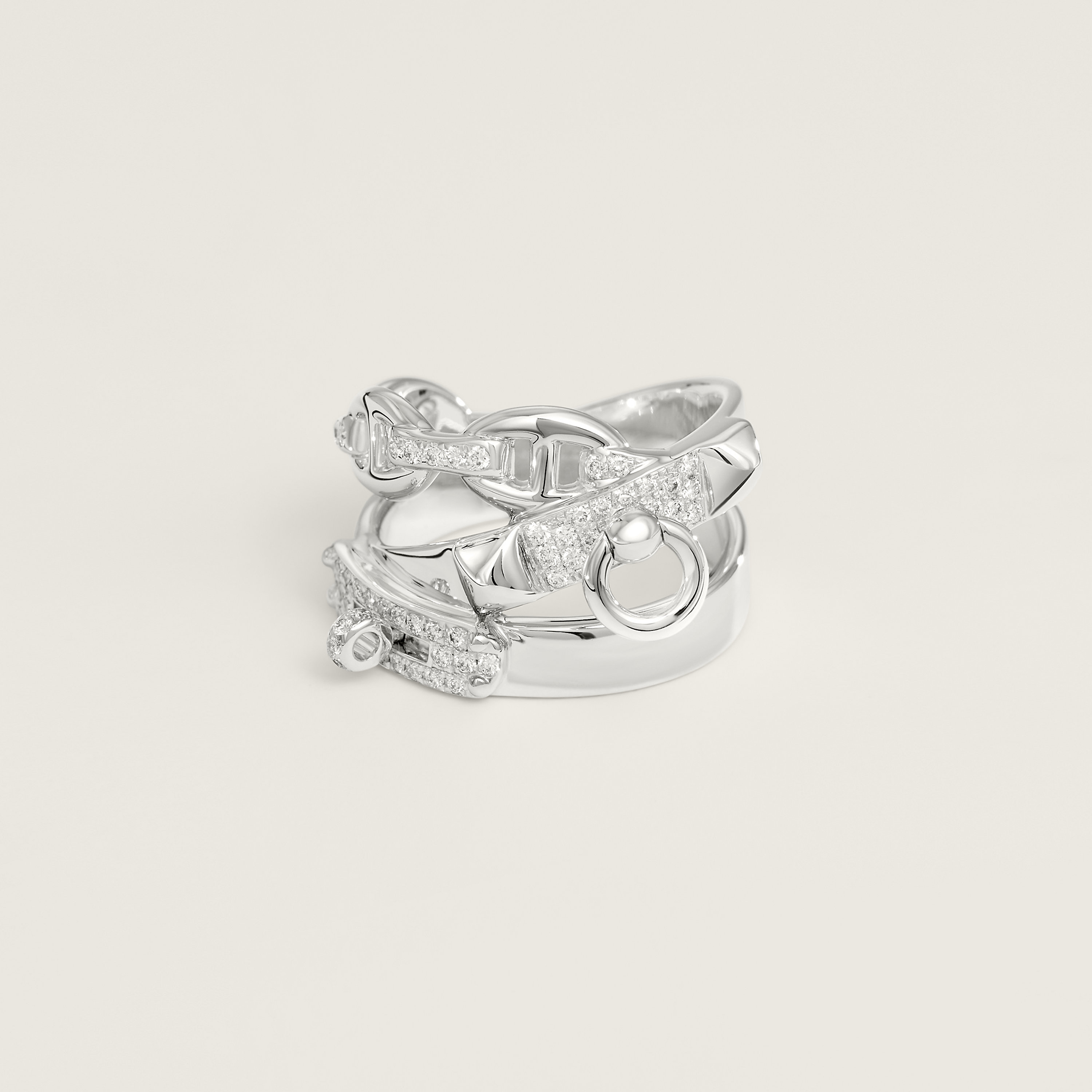 Alchimie Hermes ring, large model