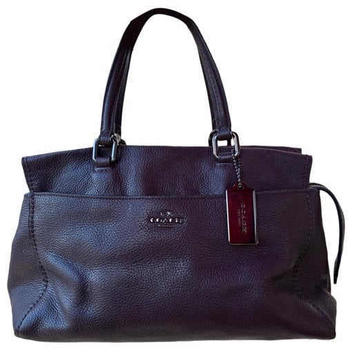 Leather handbag