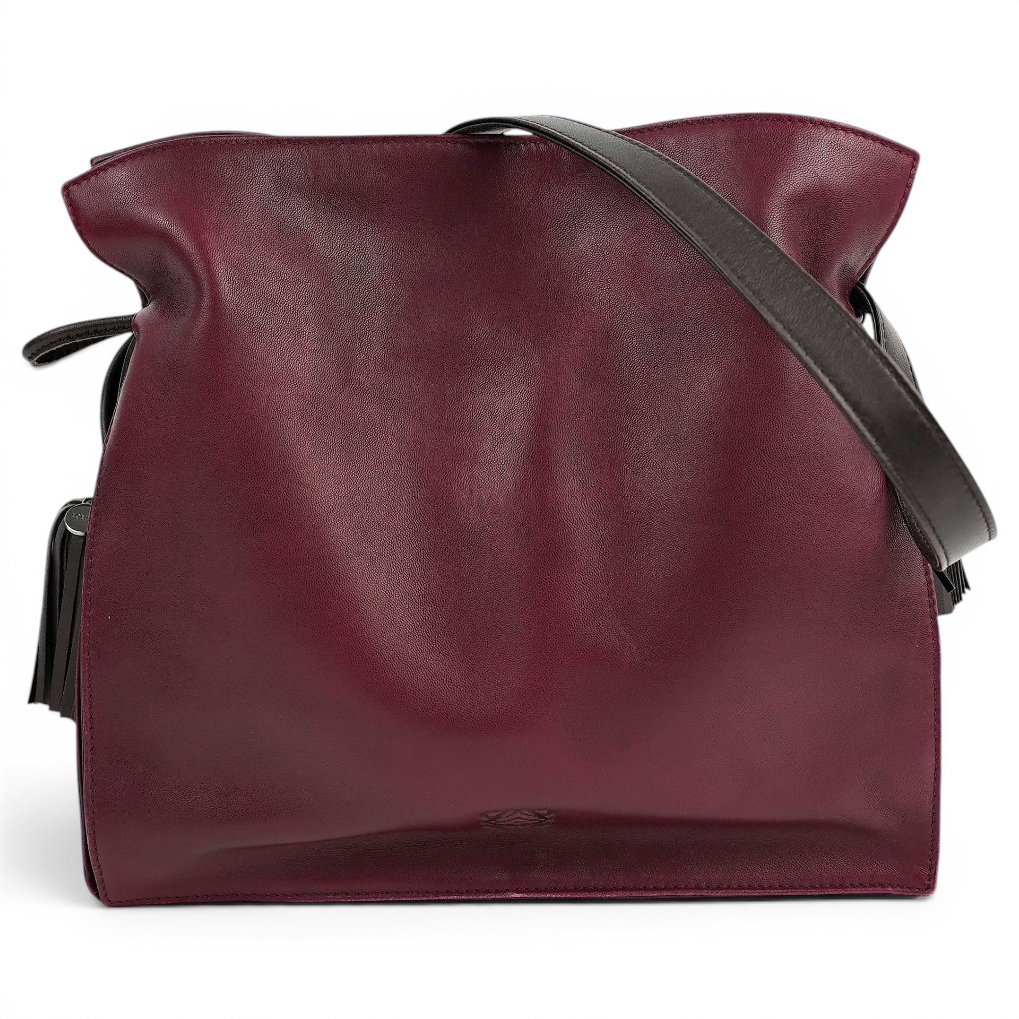 Flamenco leather handbag