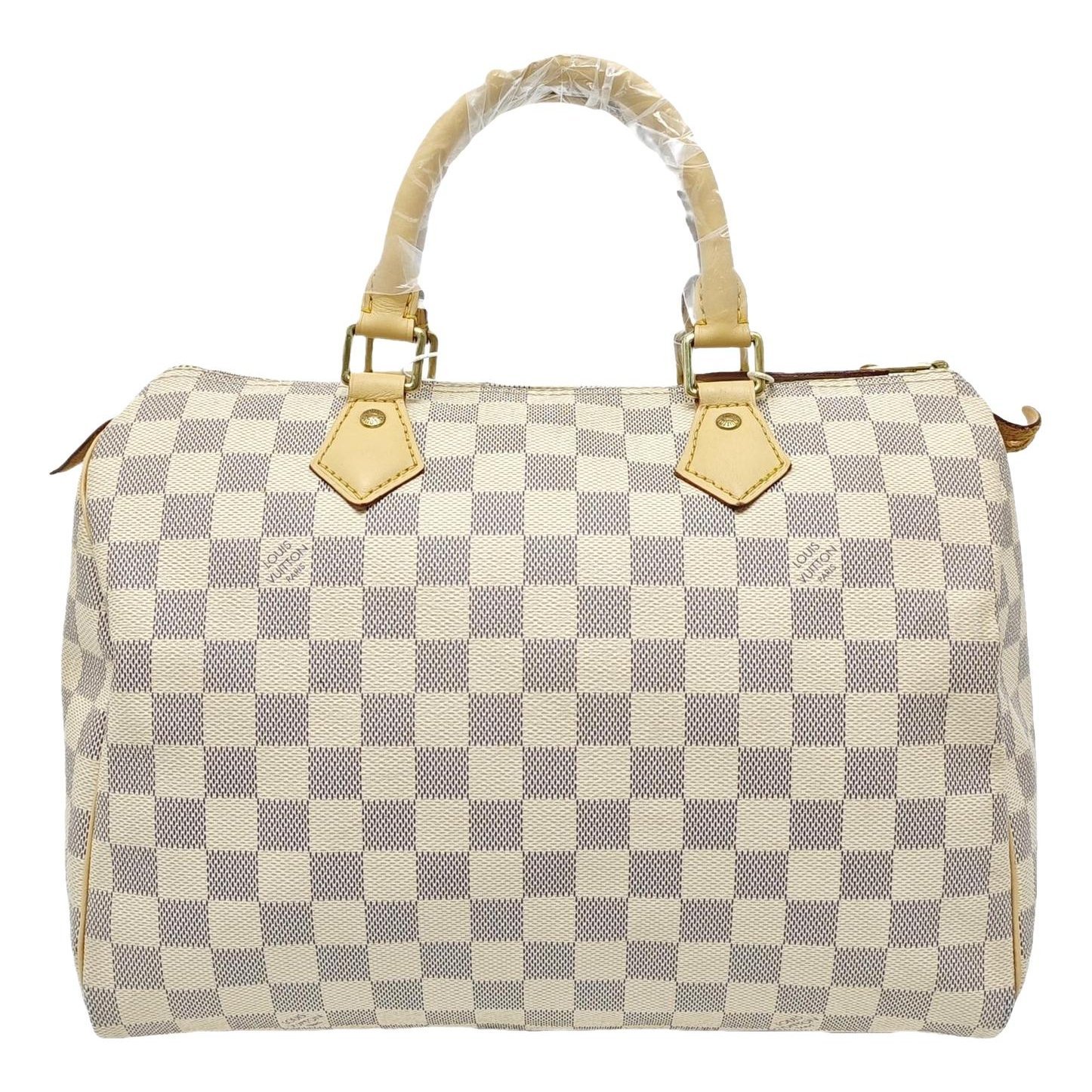 Nano Speedy / Mini HL leather handbag