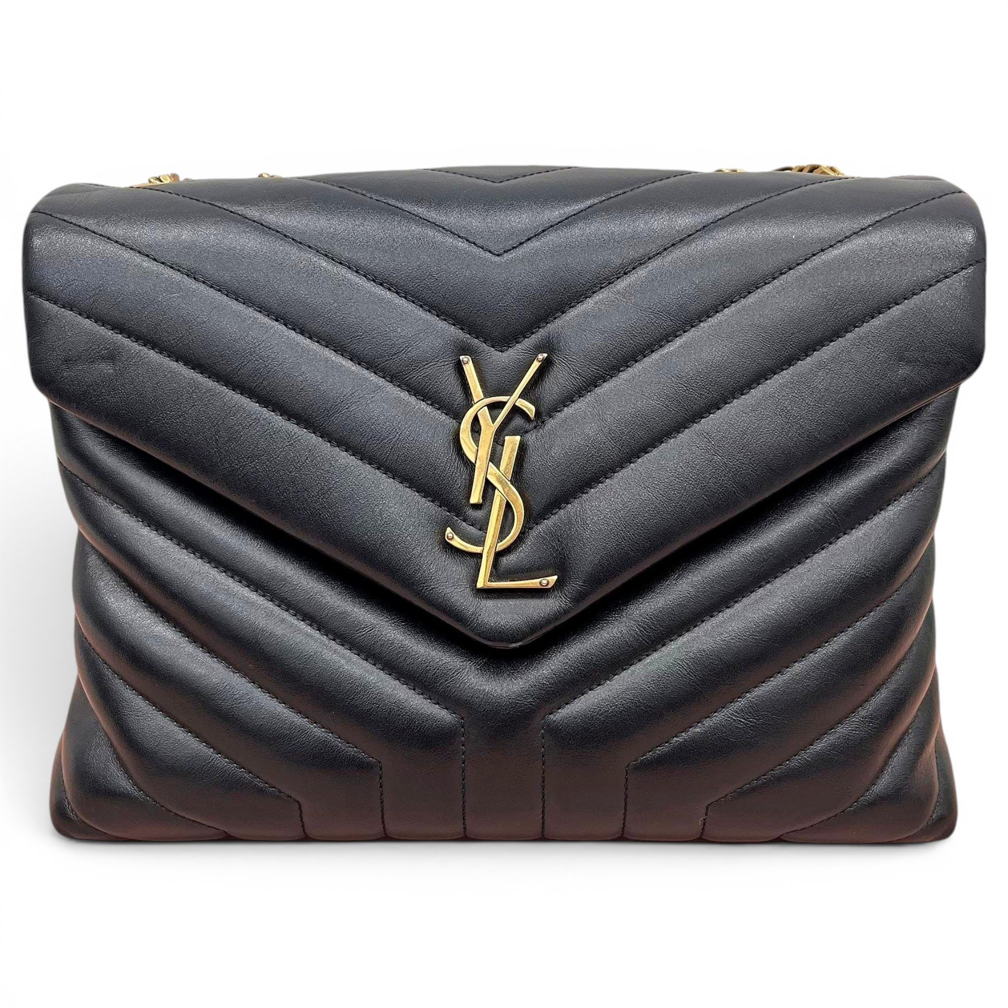 Loulou leather handbag