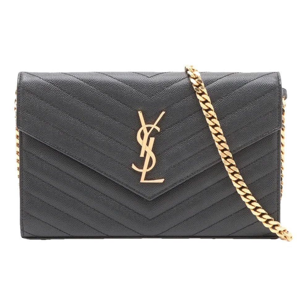 Envelope leather crossbody bag