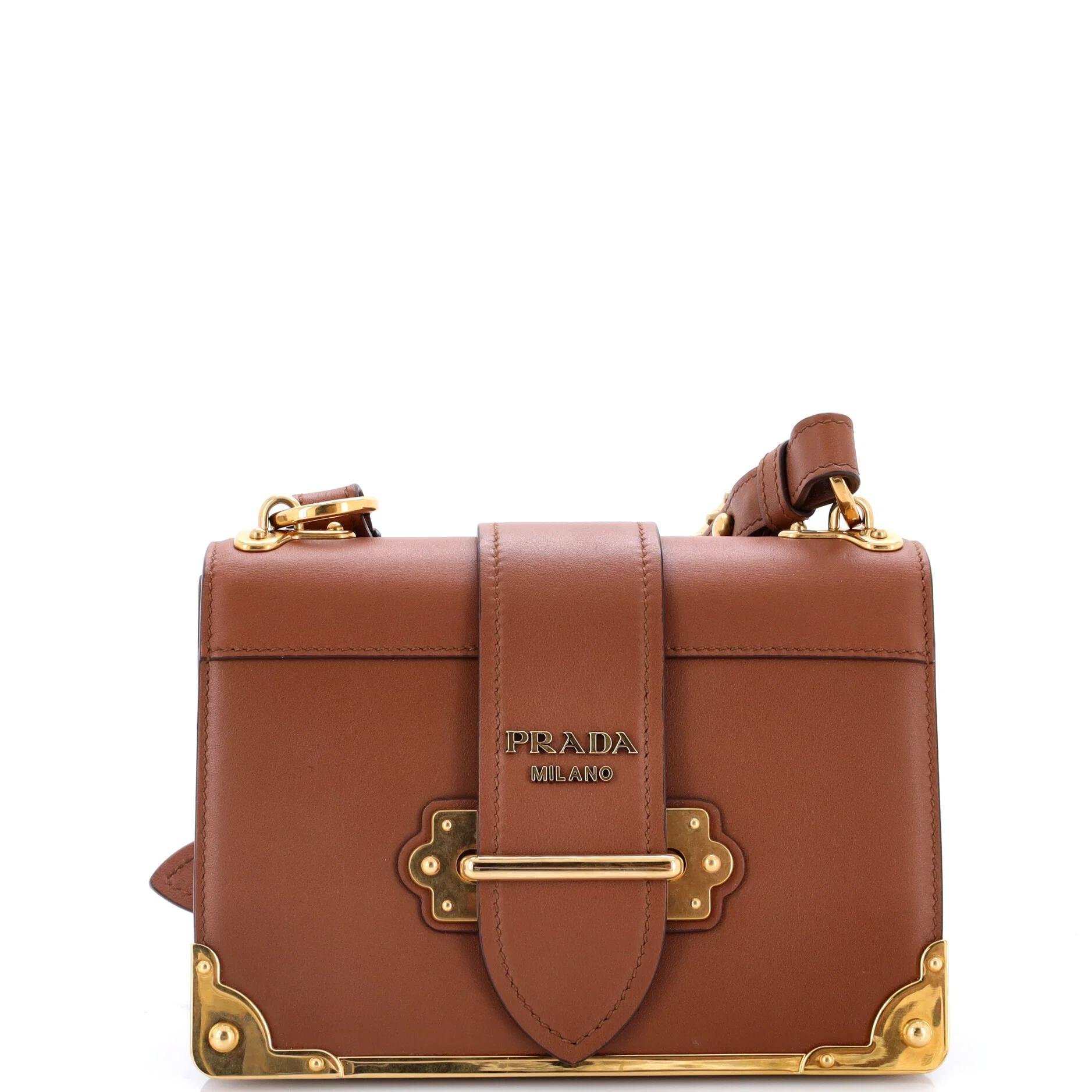Leather crossbody bag