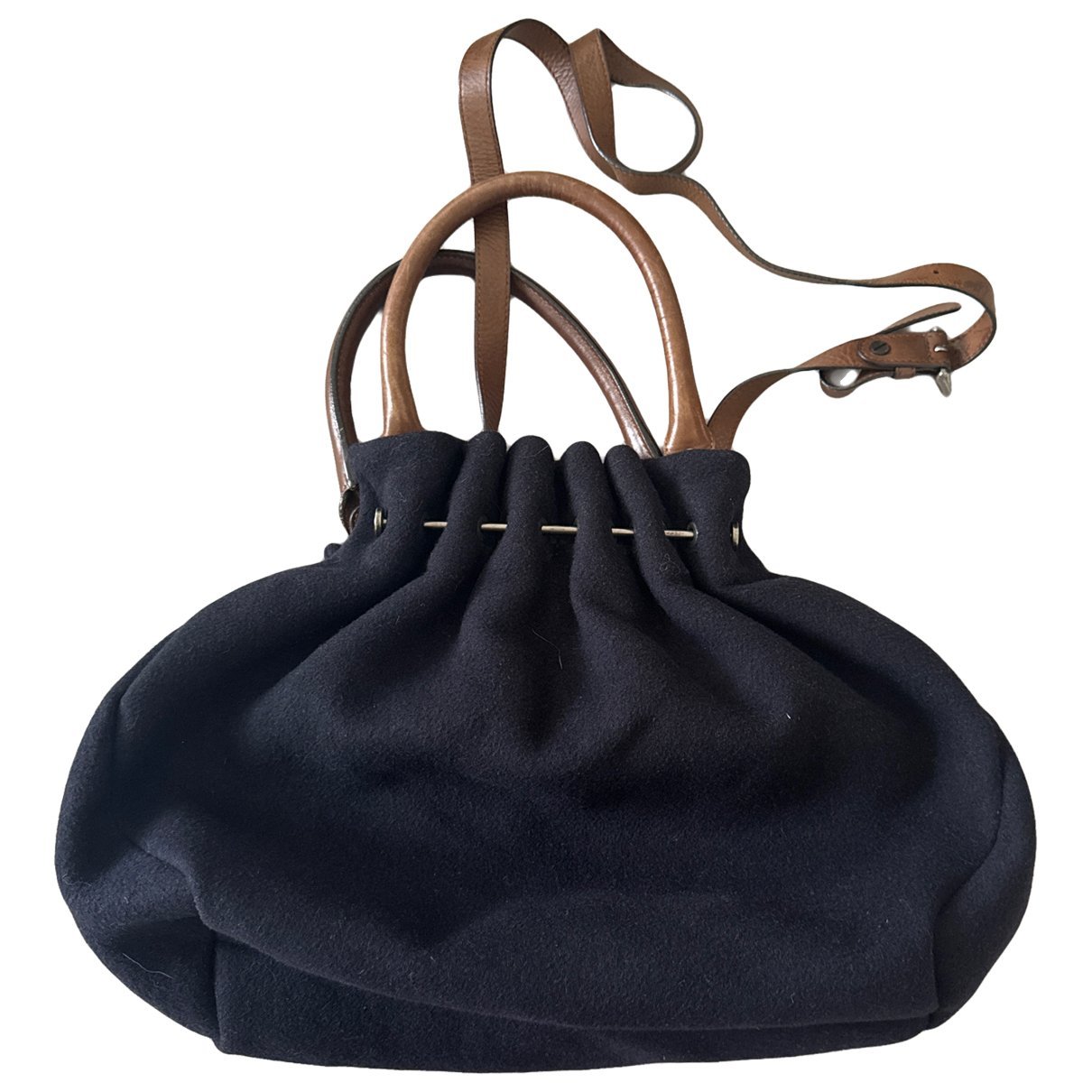 Wool crossbody bag