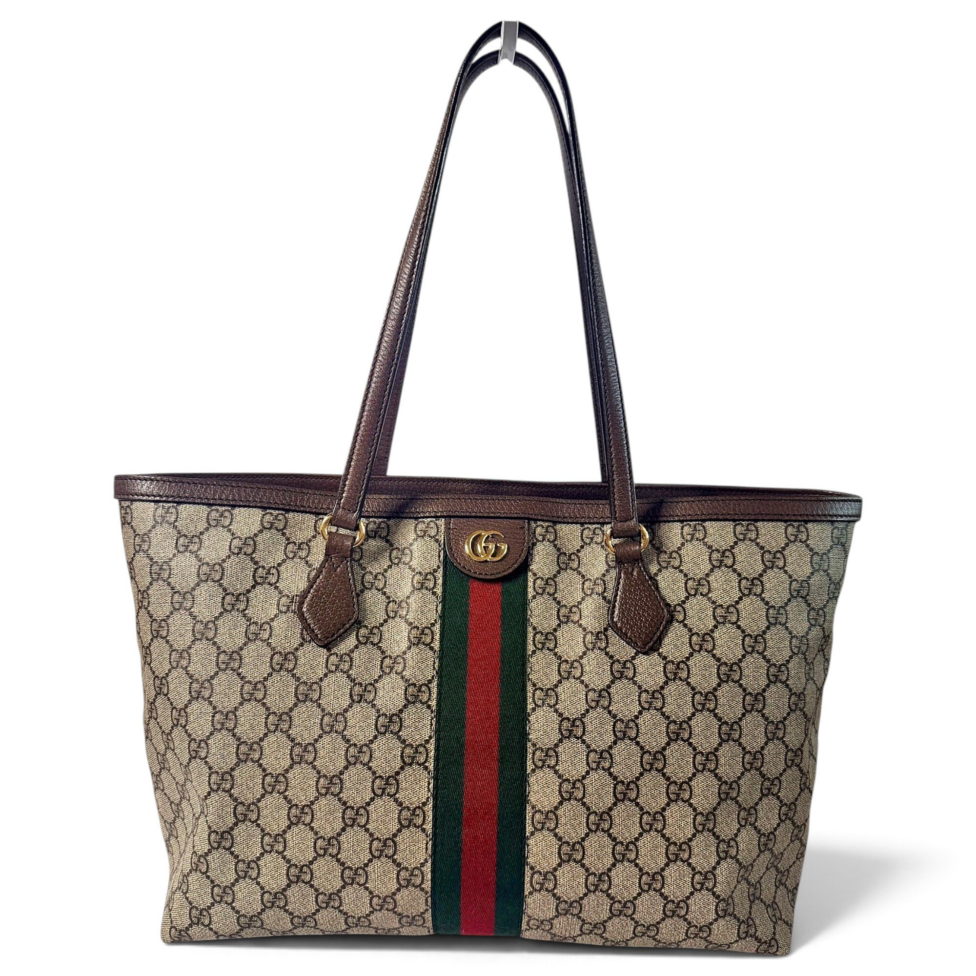Ophidia Shopping leather tote