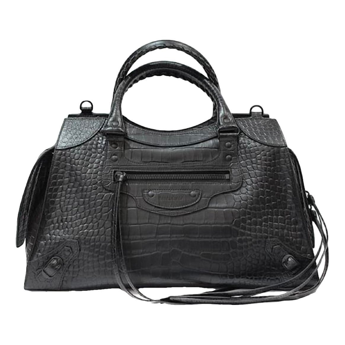 Neo Classic leather handbag