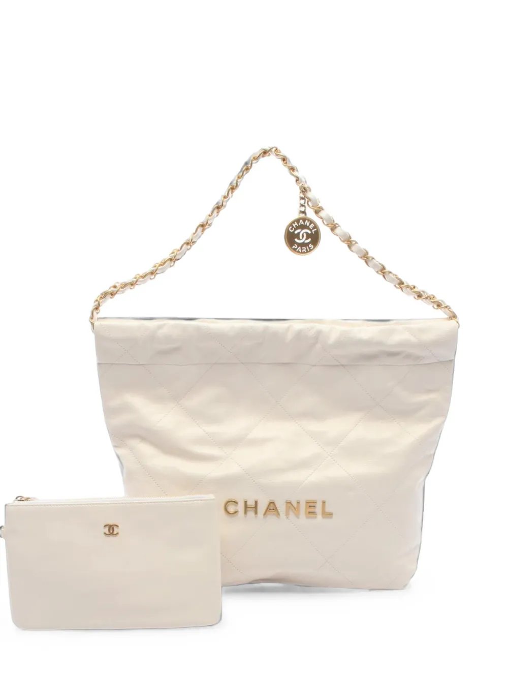 2021 small Chanel 22 Matelassé shoulder bag
