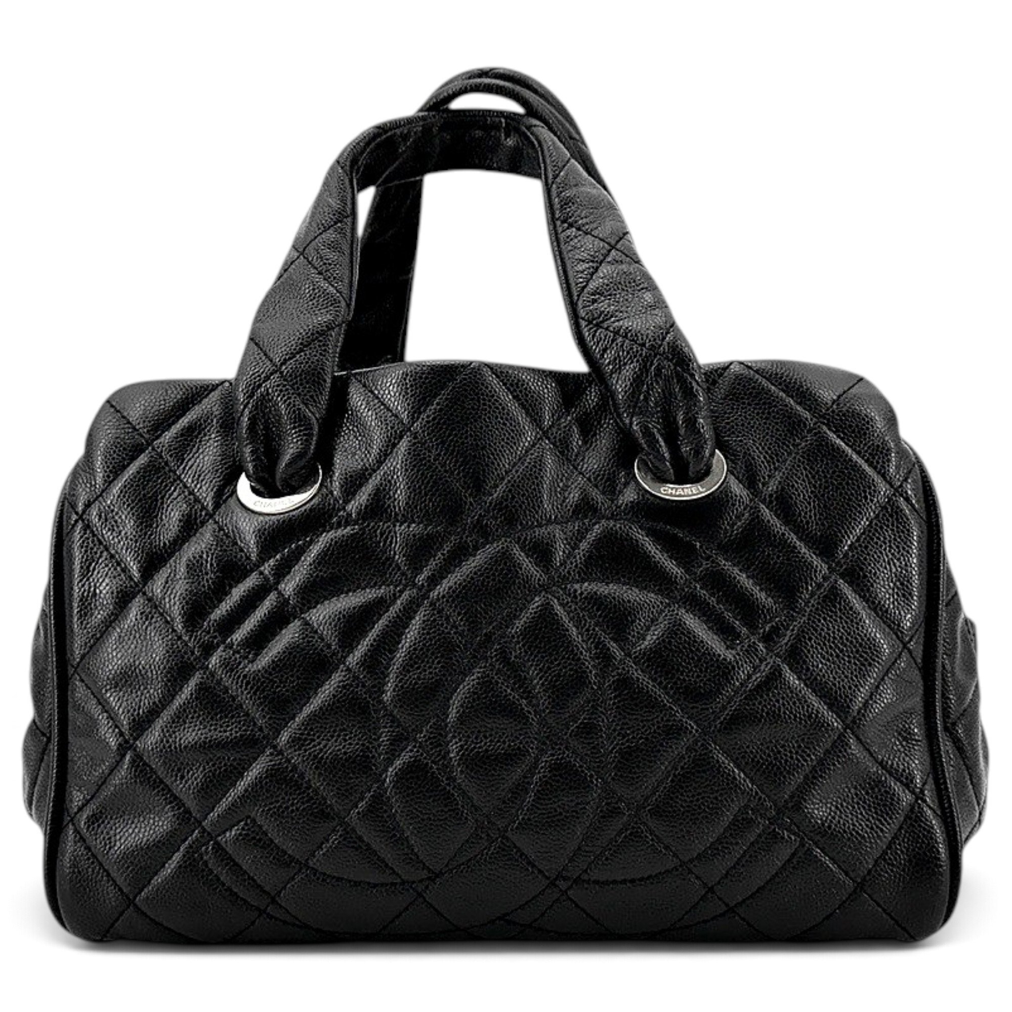 Bowling Bag leather tote