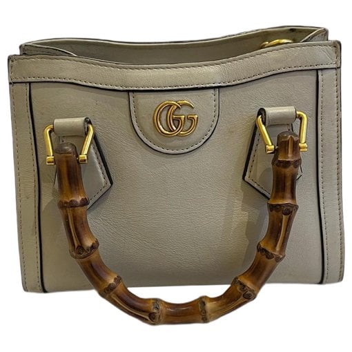 Diana Bamboo leather tote
