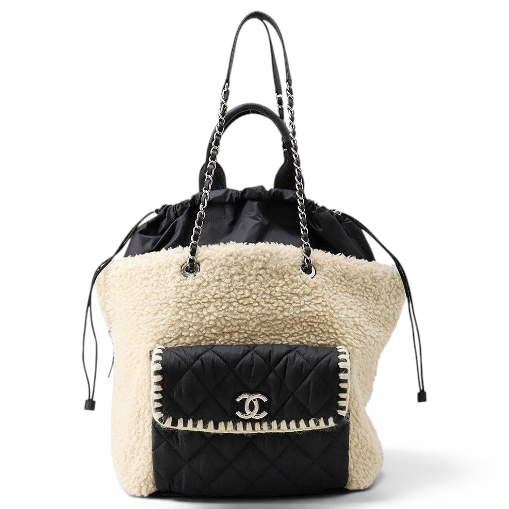 Leather tote