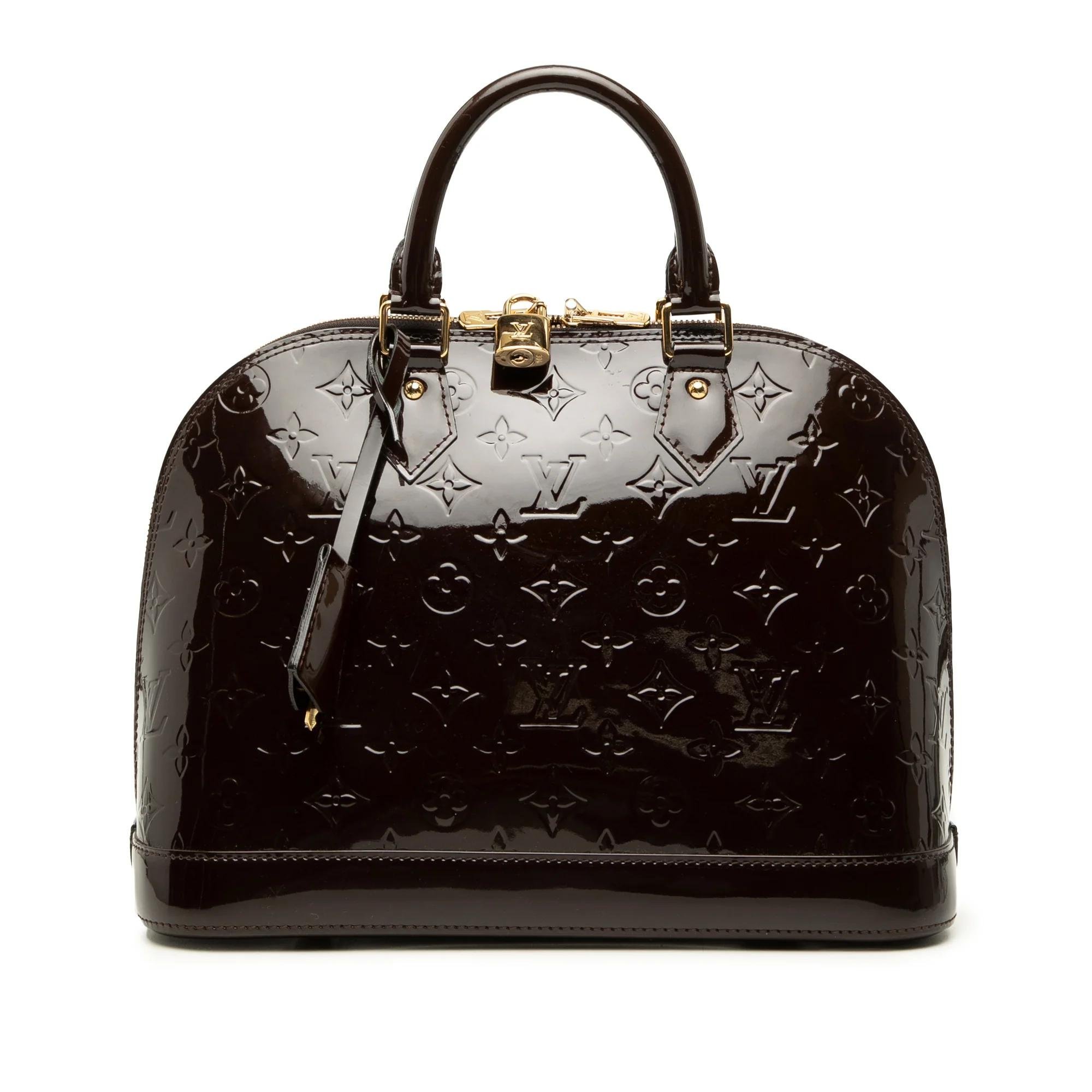 Alma leather handbag
