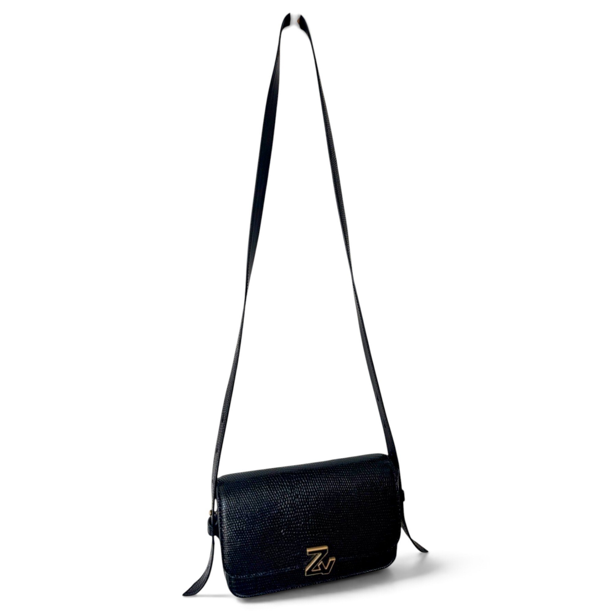 Leather crossbody bag