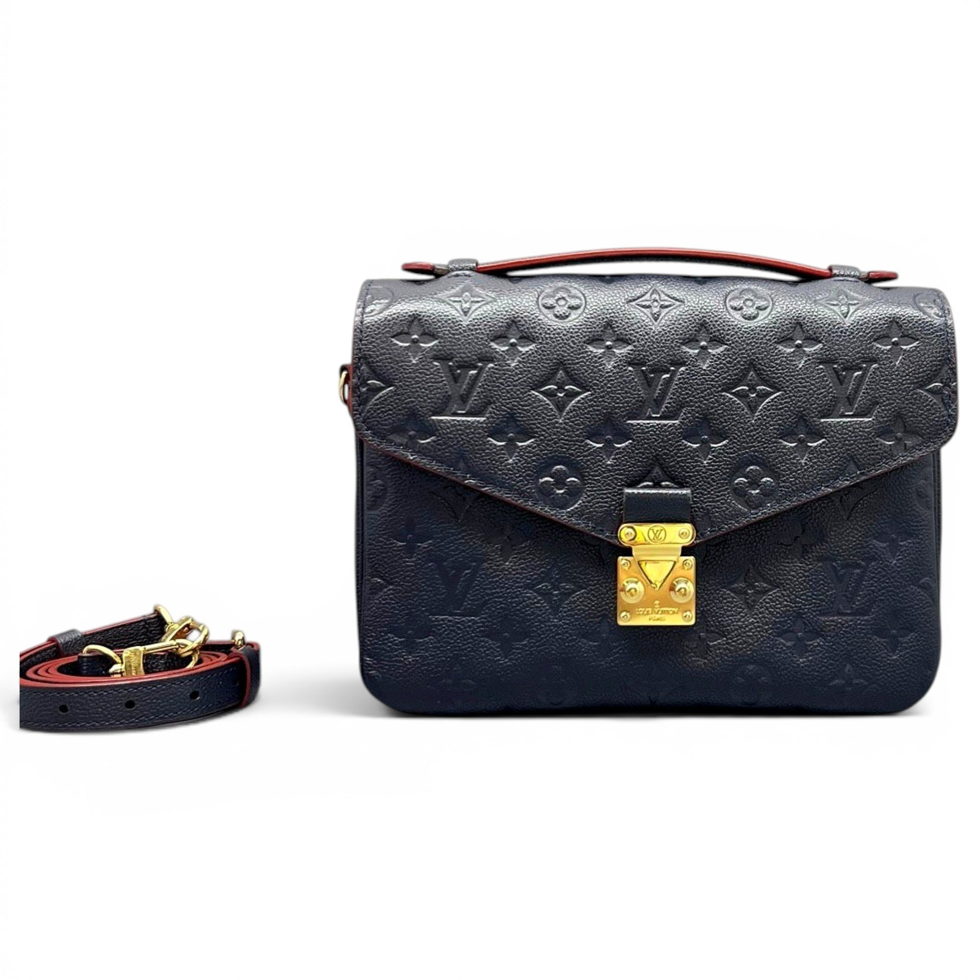Metis leather handbag