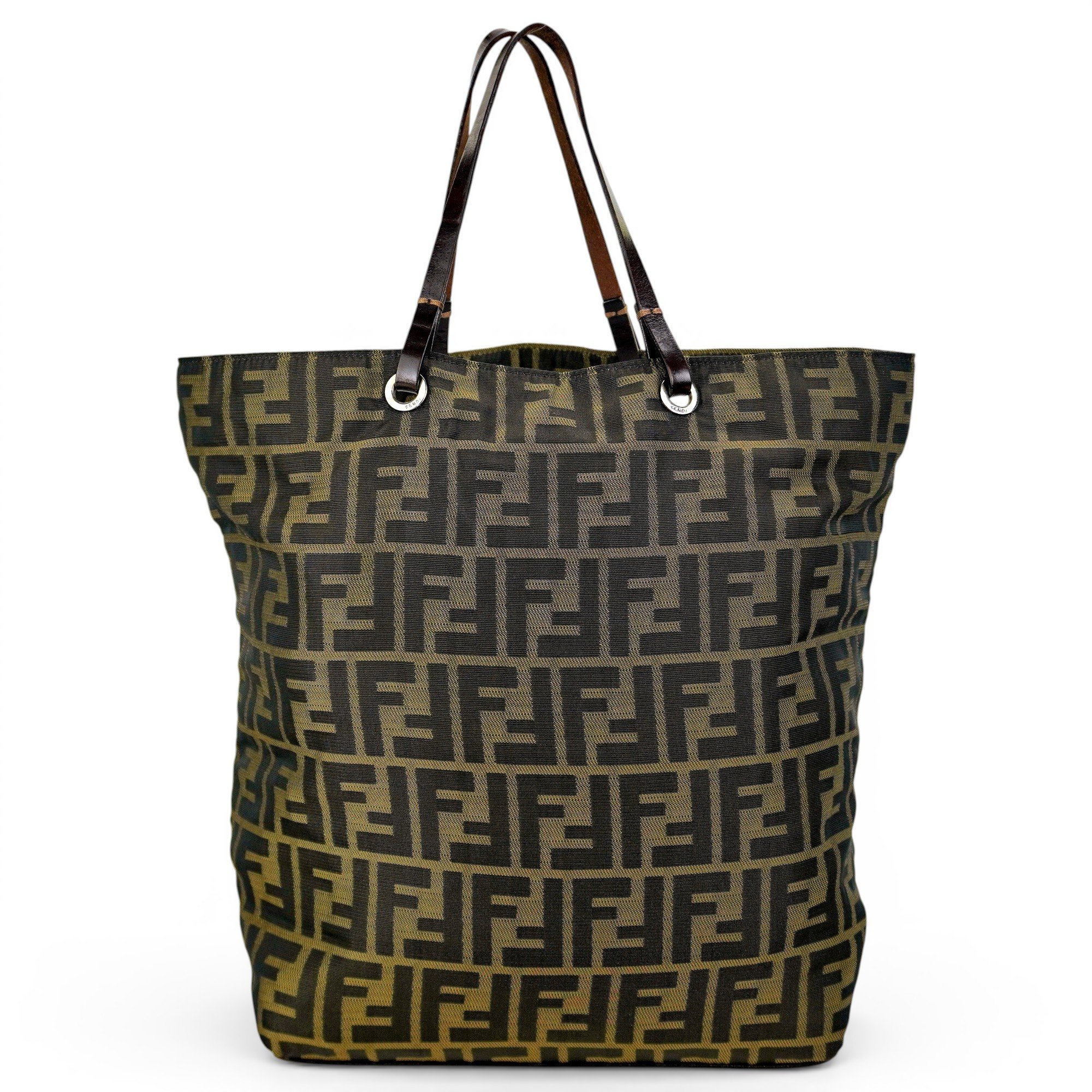 Leather tote