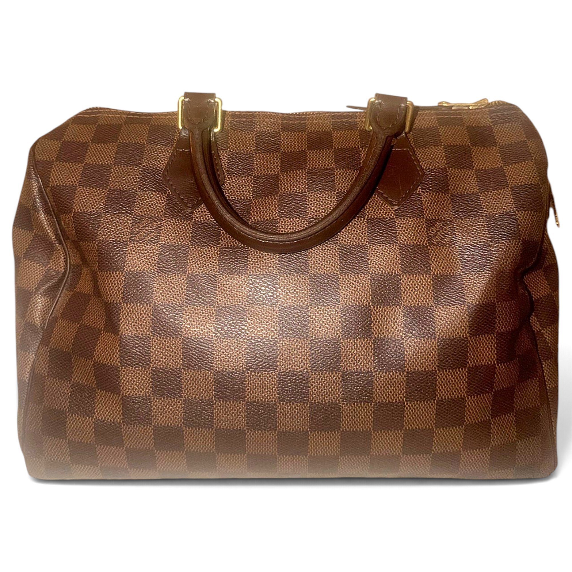 Speedy leather bowling bag