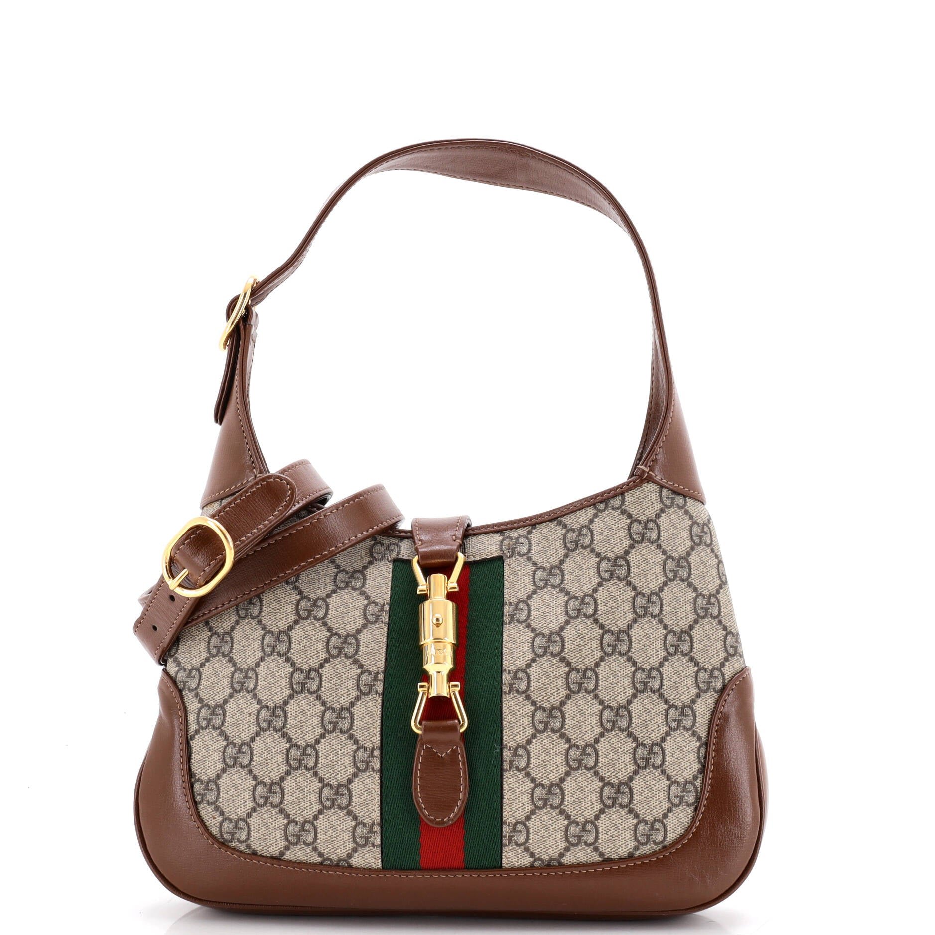 Jackie 1961 Hobo GG Coated Canvas Small