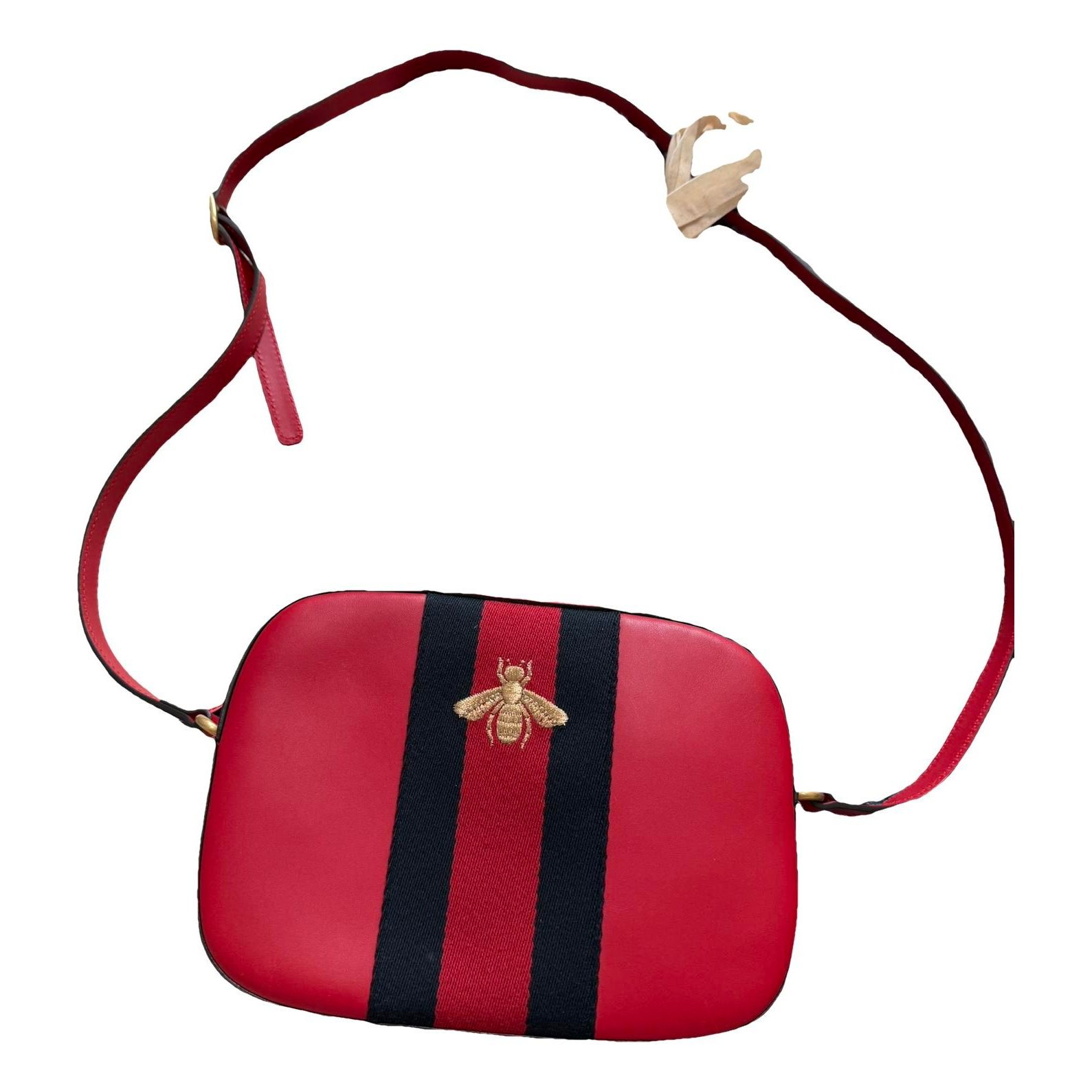 Webby Bee leather crossbody bag