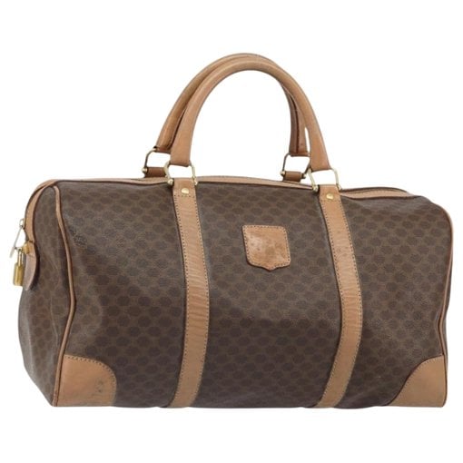 Leather bowling bag