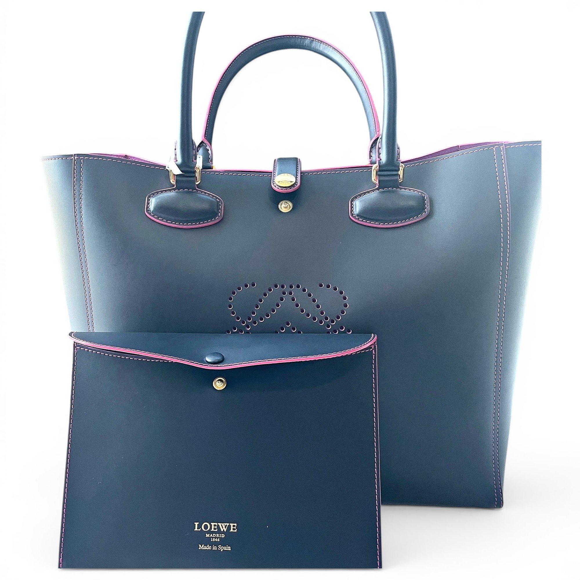 Léo leather handbag