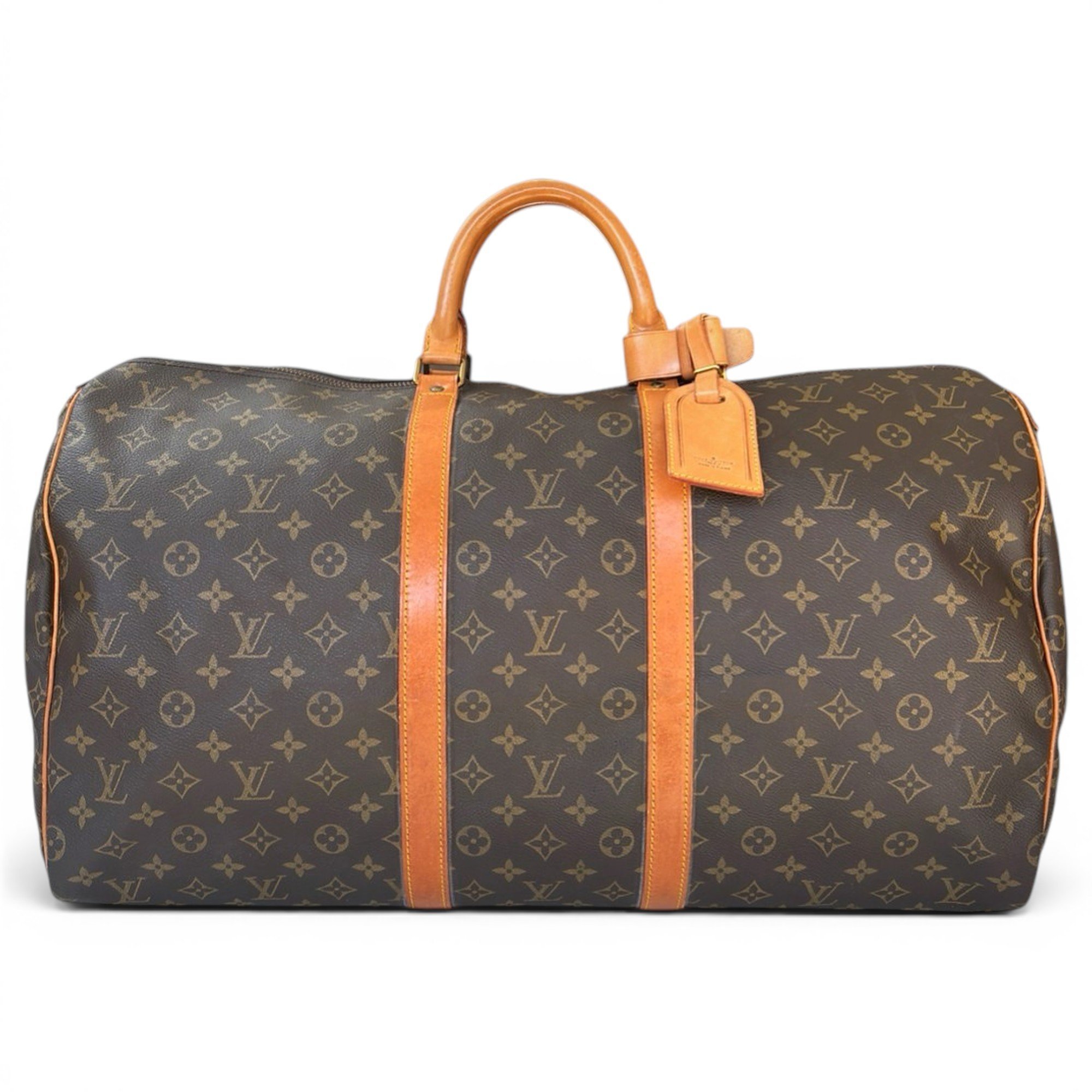 Keepall leather 48h bag